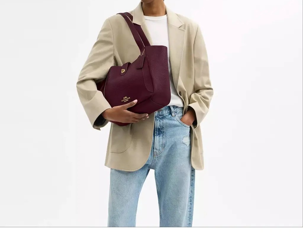 Coach Hadley Turnlock Tote Bag