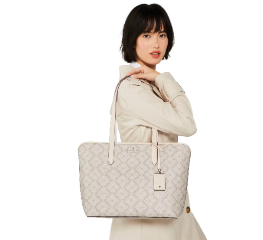 Kate Spade Signature Spade Flower Large Tote
