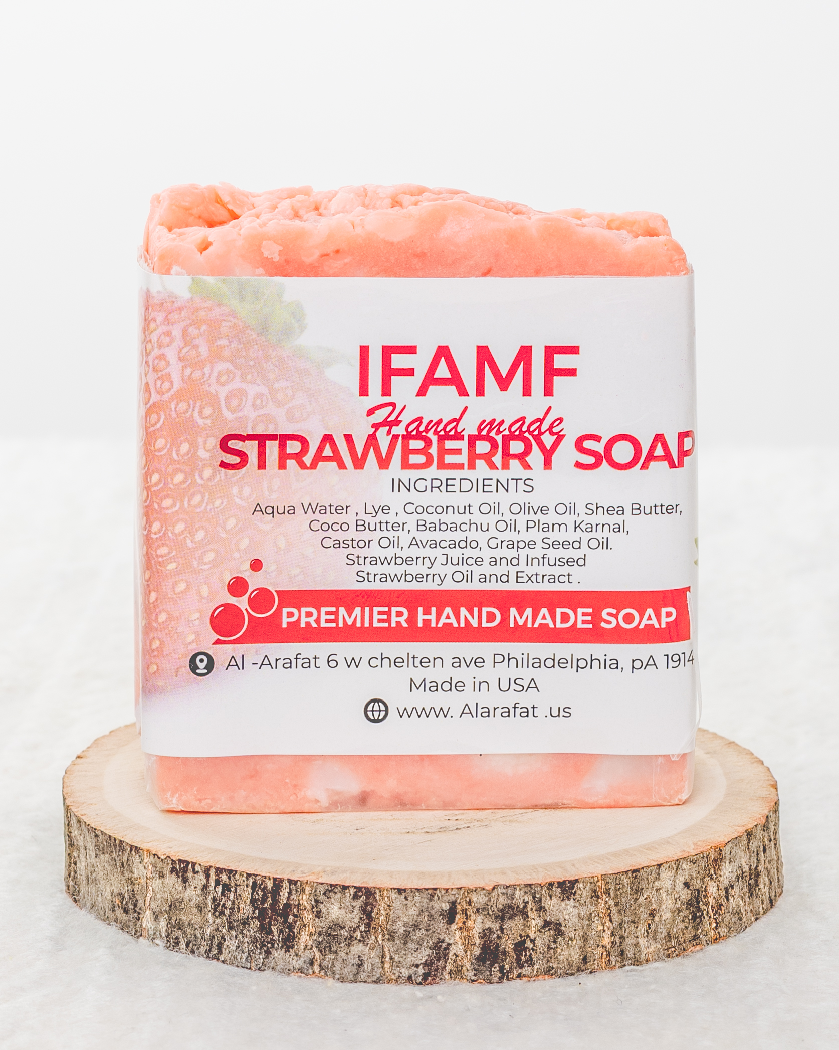 Strawberry Handmade Soap