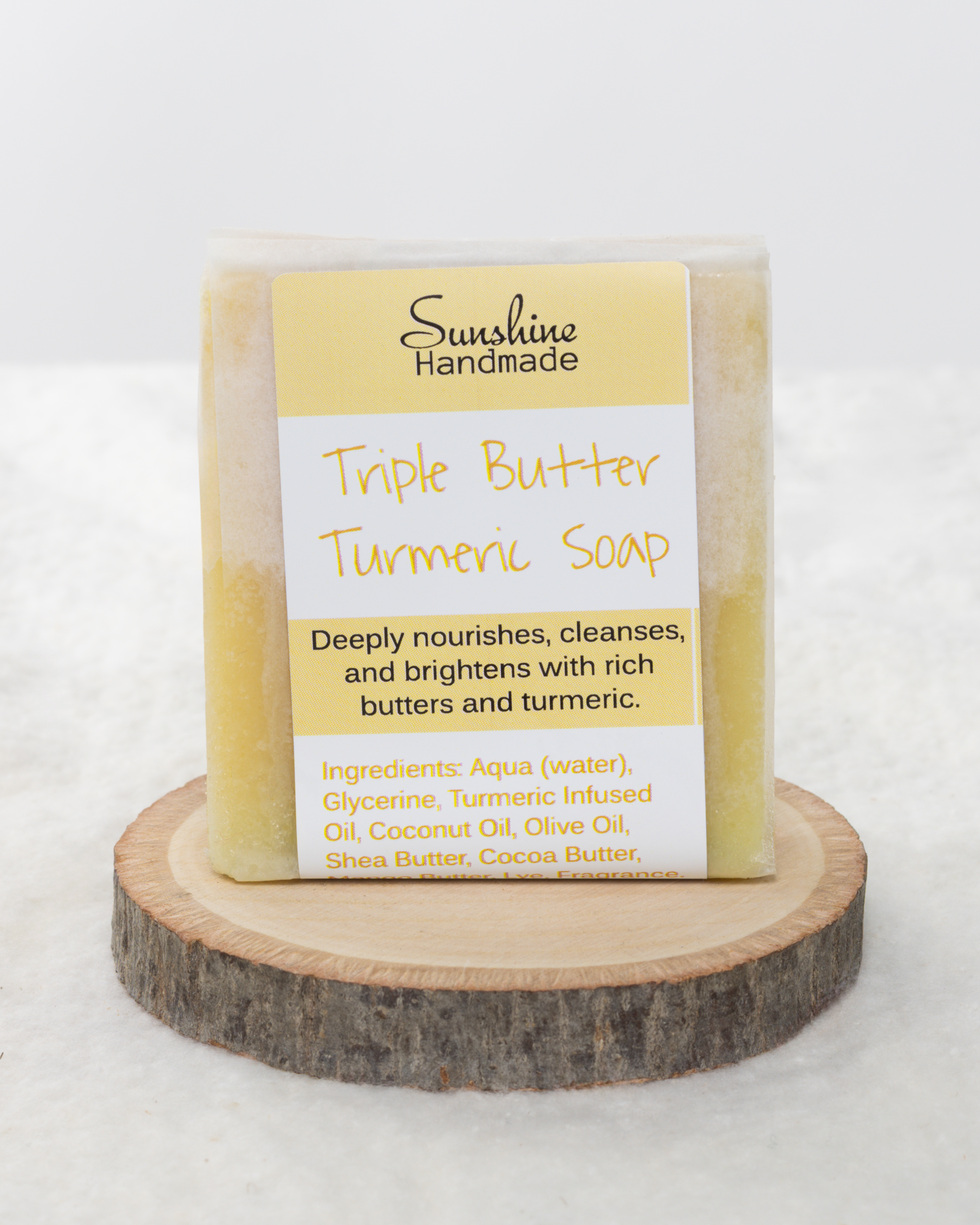 Triple Butter Turmeric Soap
