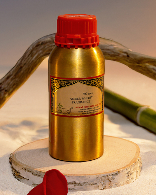 Amber White Perfumed Body Oil