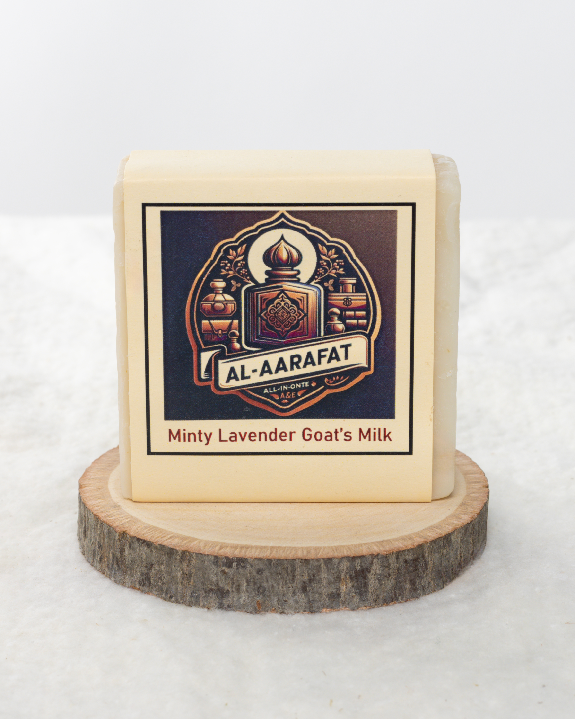 Minty Lavender Milk Soap (4 oz)