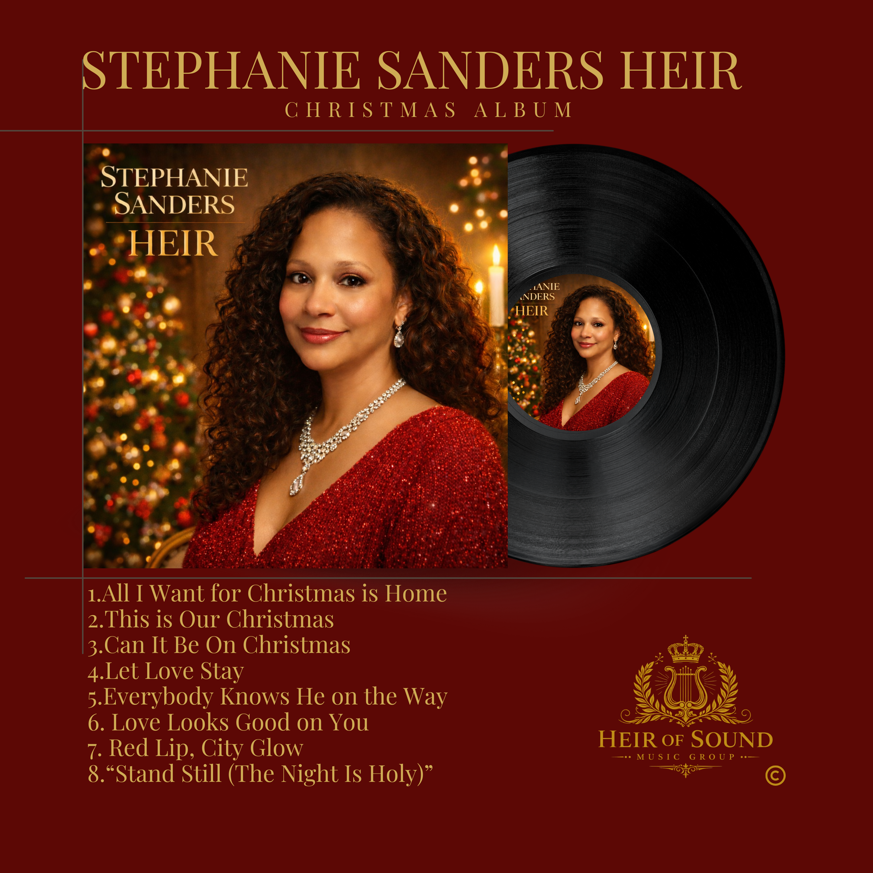 Stephanie Sanders Heir Christmas Album