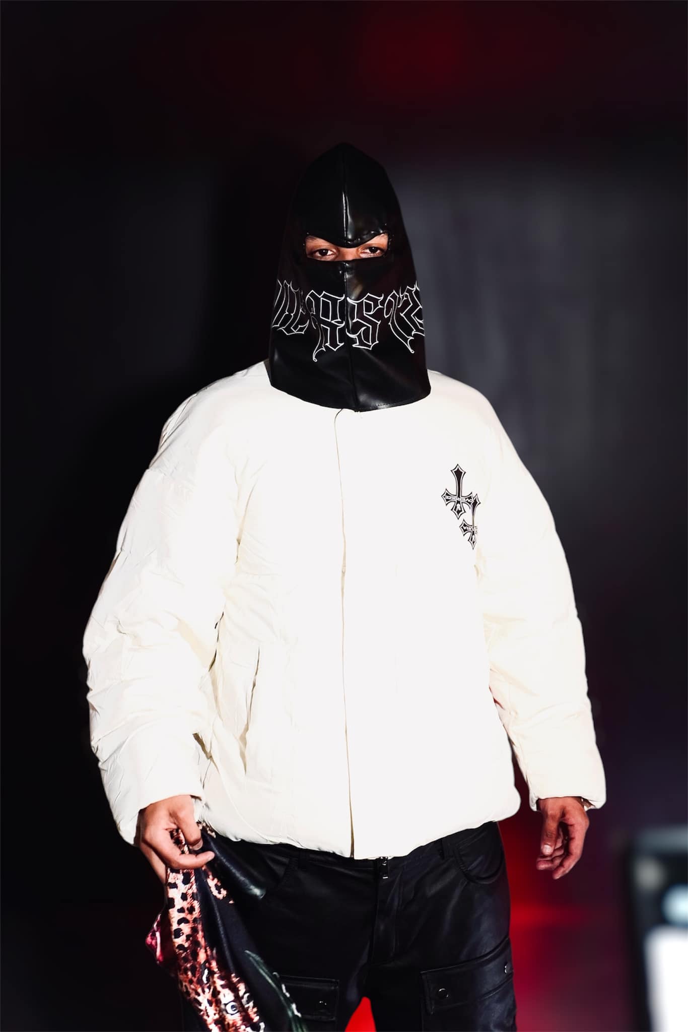 Máscara Balaclava Negra Gothic Street