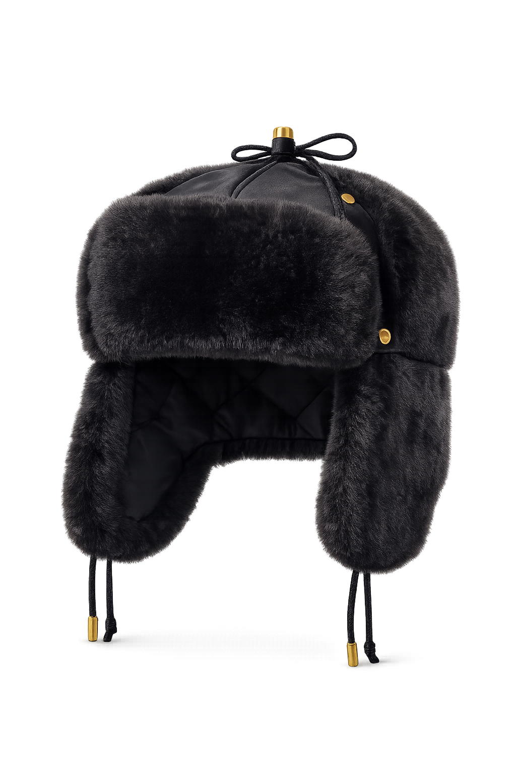 Gorro Ushanka Negro de Invierno – Estilo Urbano Premium