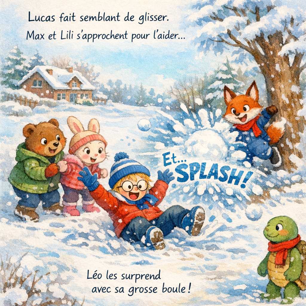  Léo et la Magie de Noël 🎄❄️