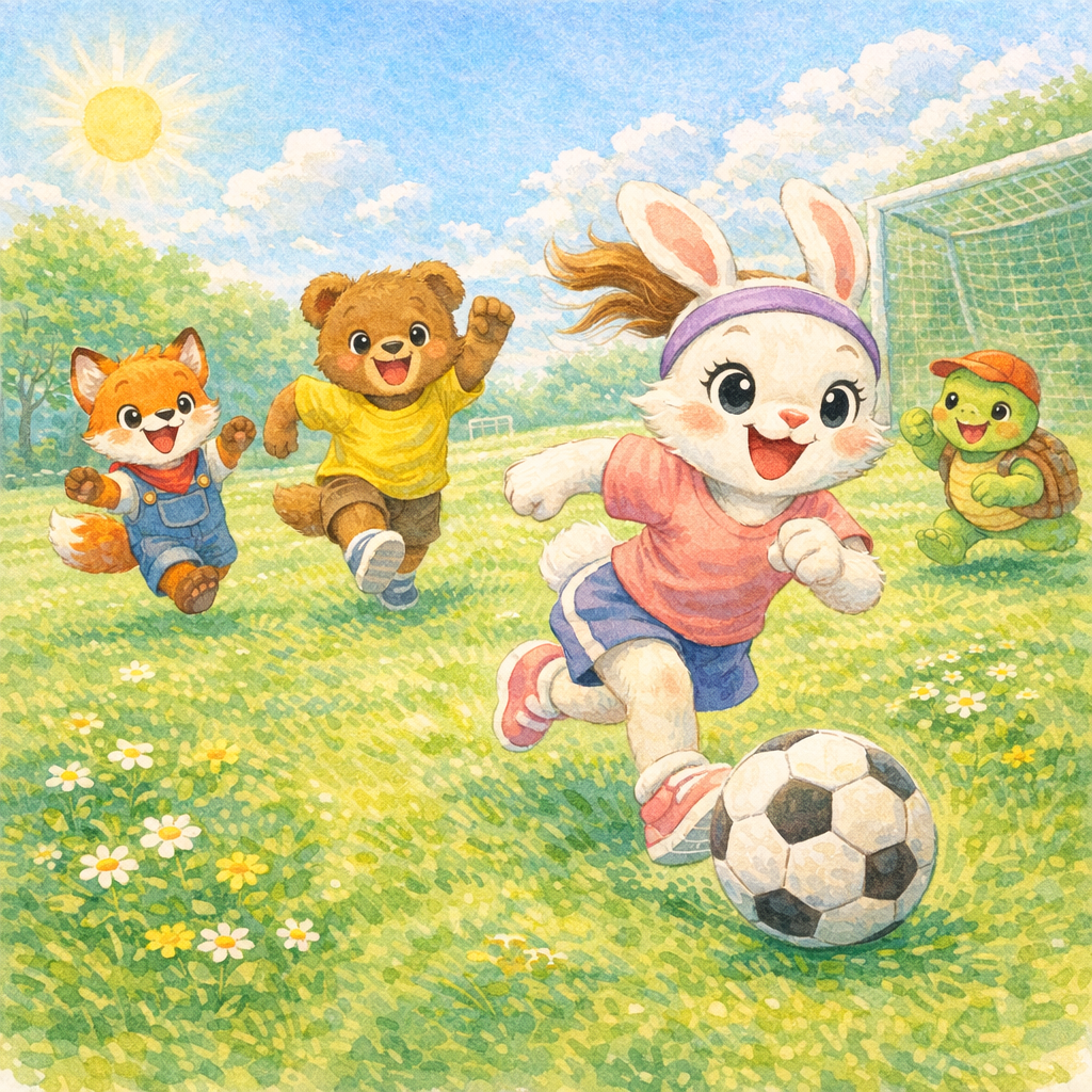 📘 Léo fait du foot