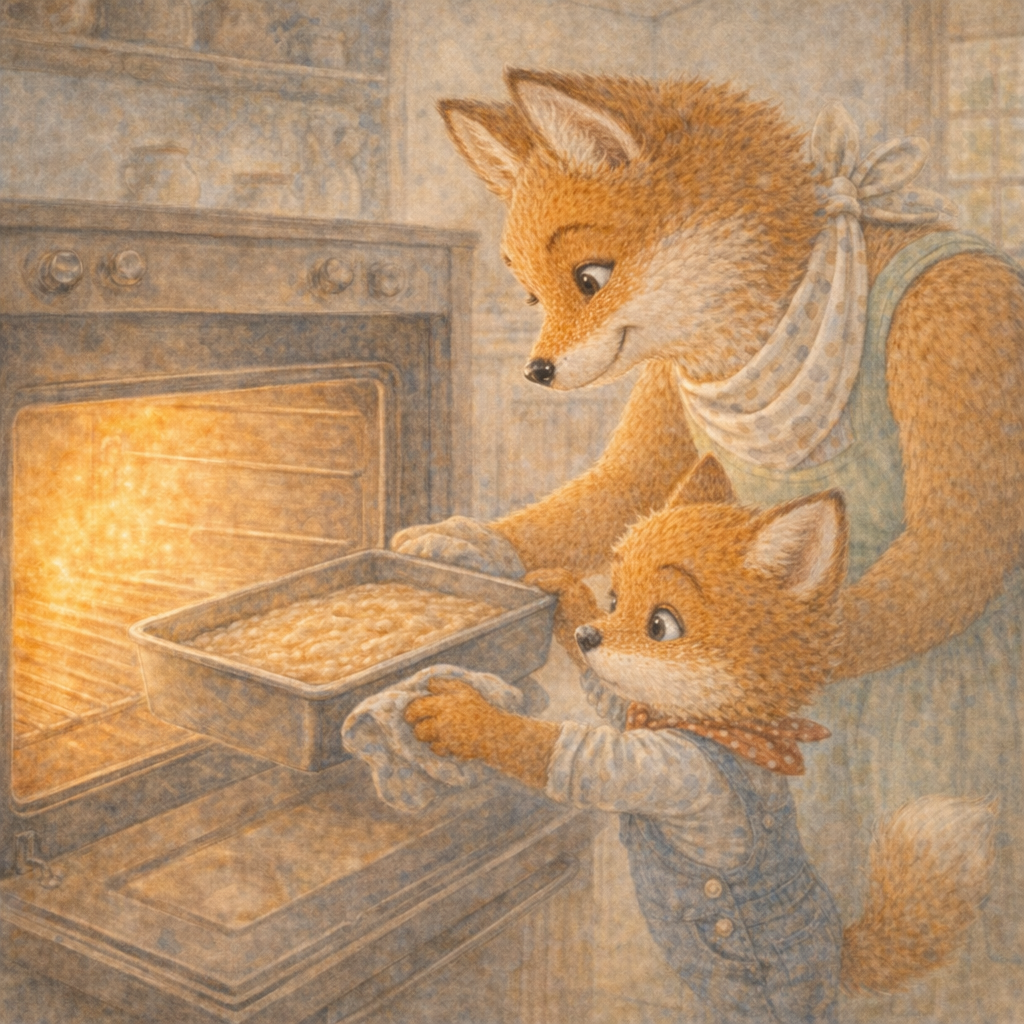 Lèo le petit renard et le gateau rigolo 