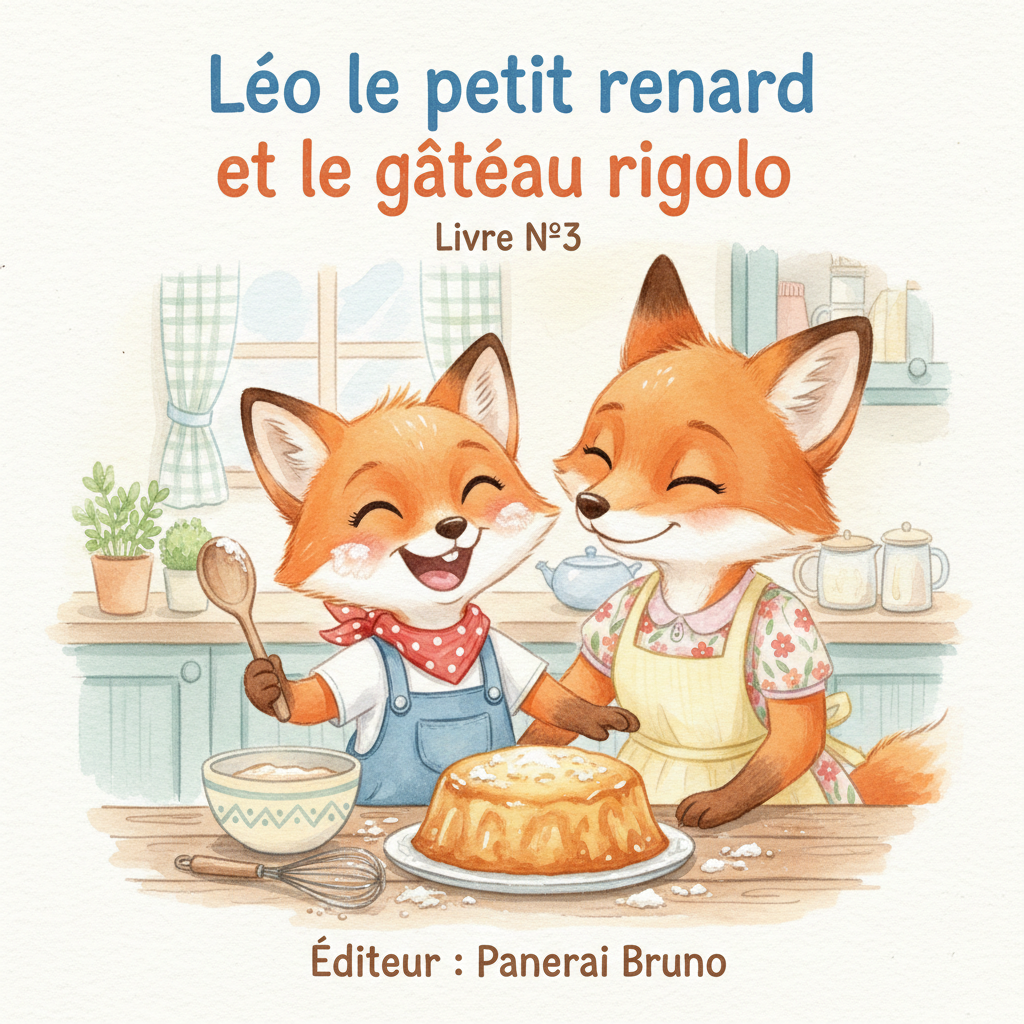 Lèo le petit renard et le gateau rigolo 