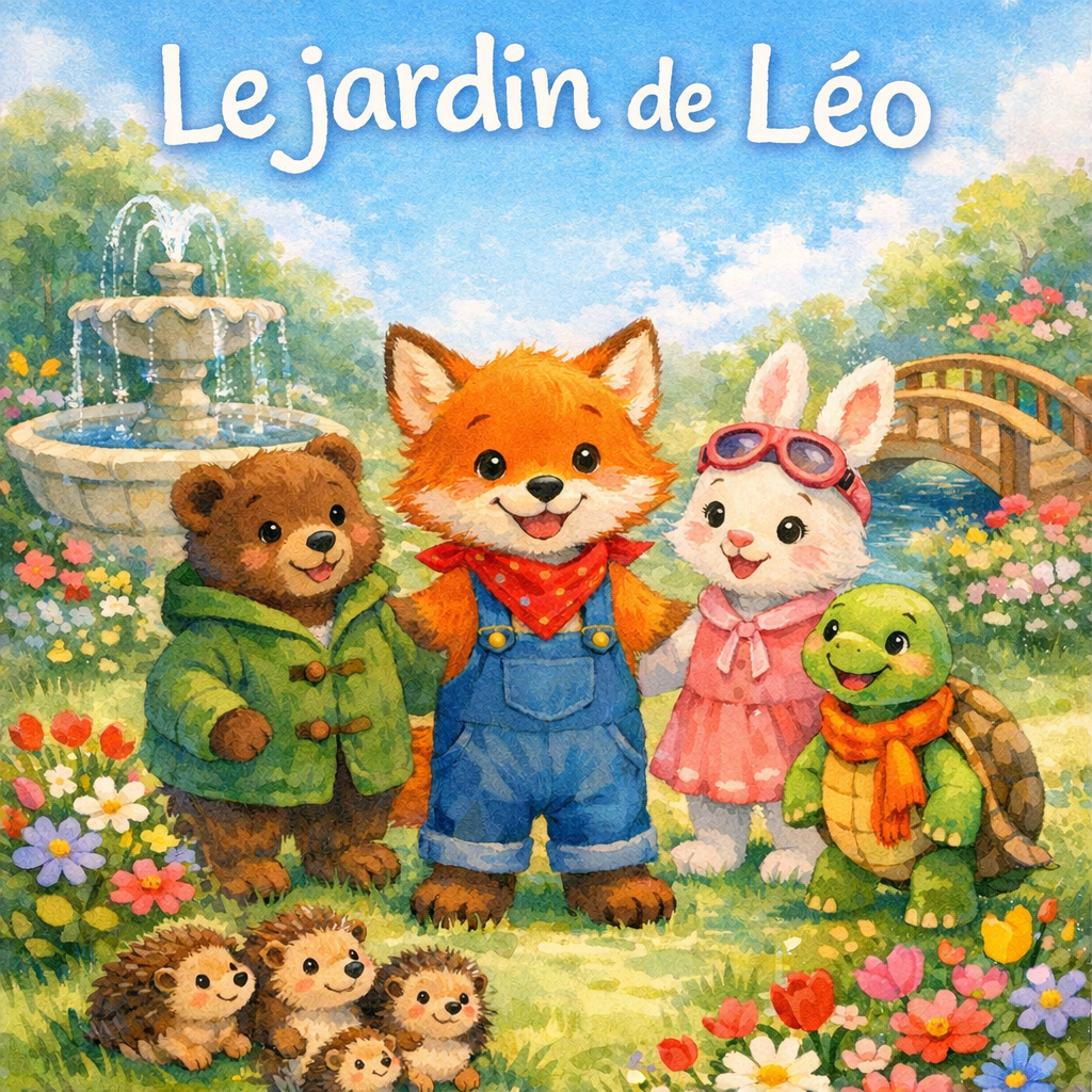  Le jardin de Léo 