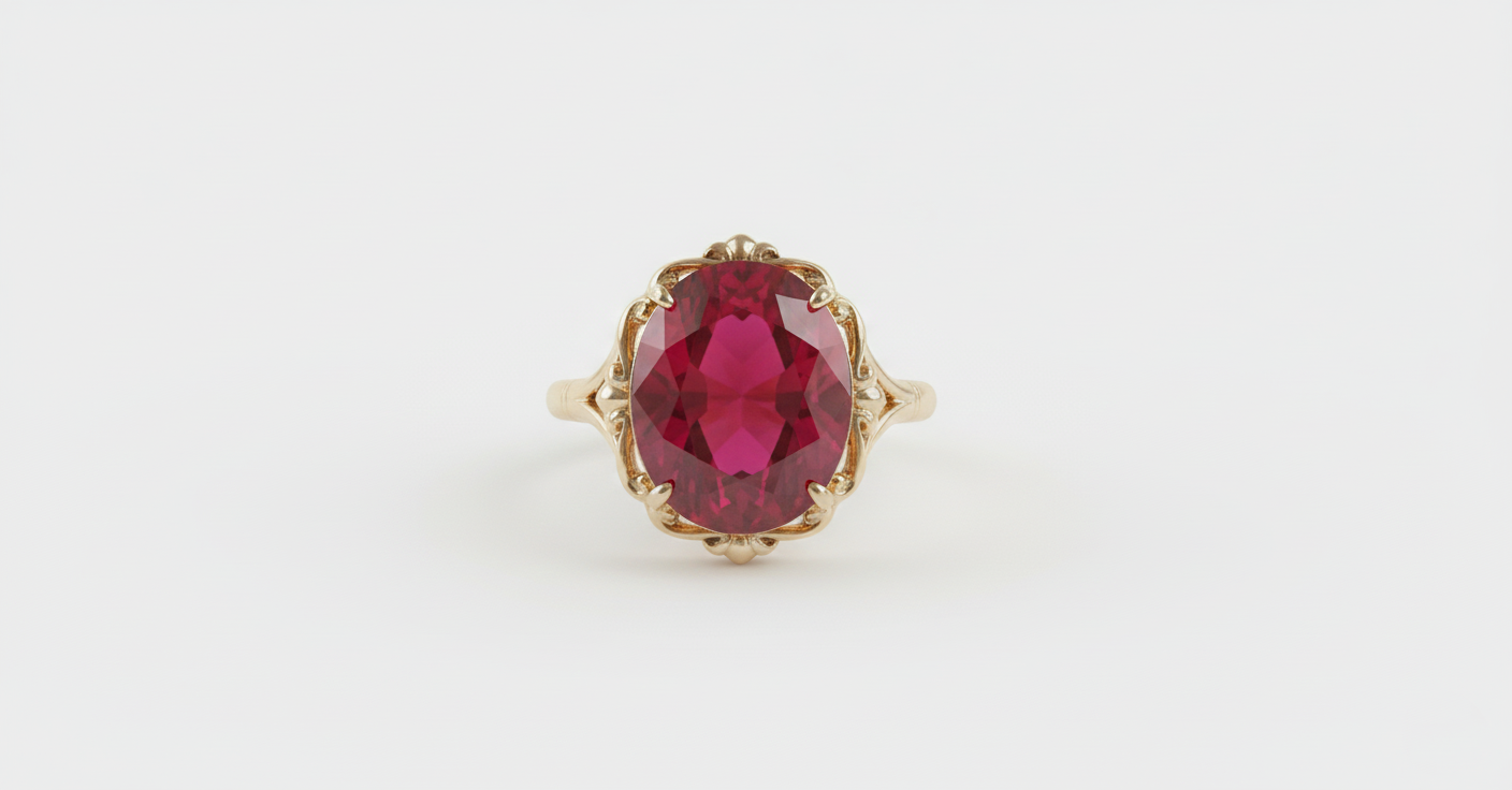 Ruby Gold Ring
