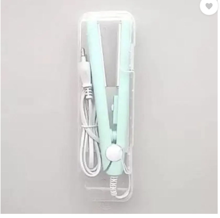  Mini Hair Straightener Crimper Flats Iron 