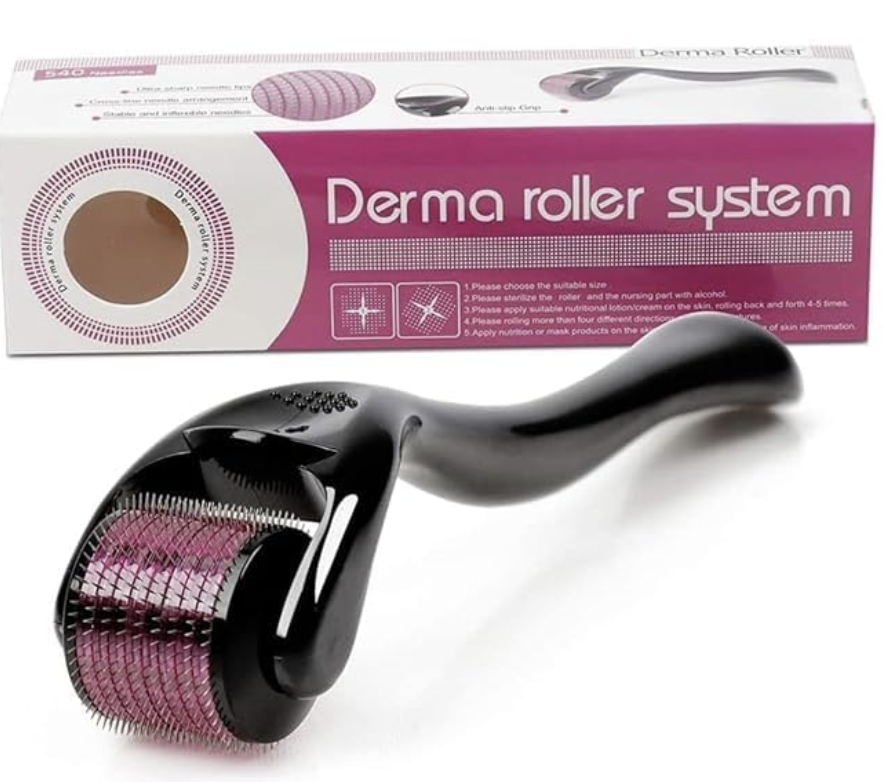 Derma Roller For Hair Growth Repairs Damaged Hair