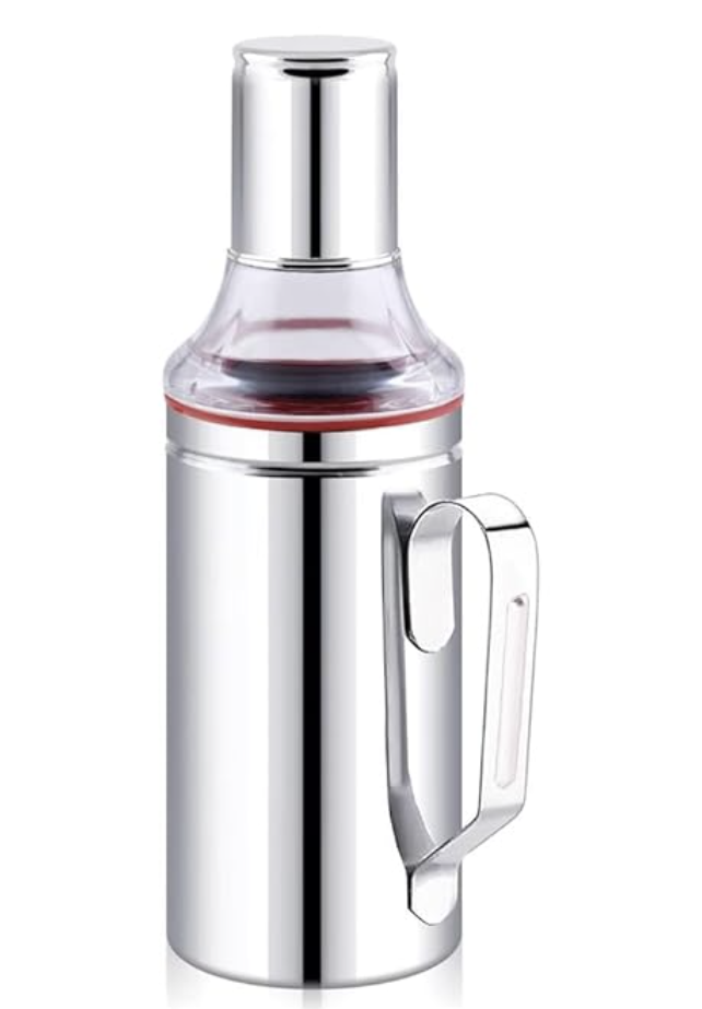 Stainless Steel Oil Dispenser with Nozzle 1 Litre (1000 ml) 