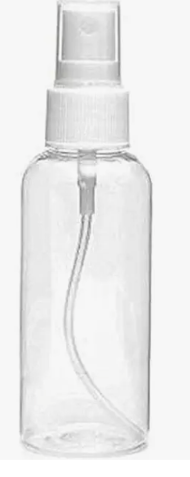 Transparent Spray Empty Bottle  100 ML