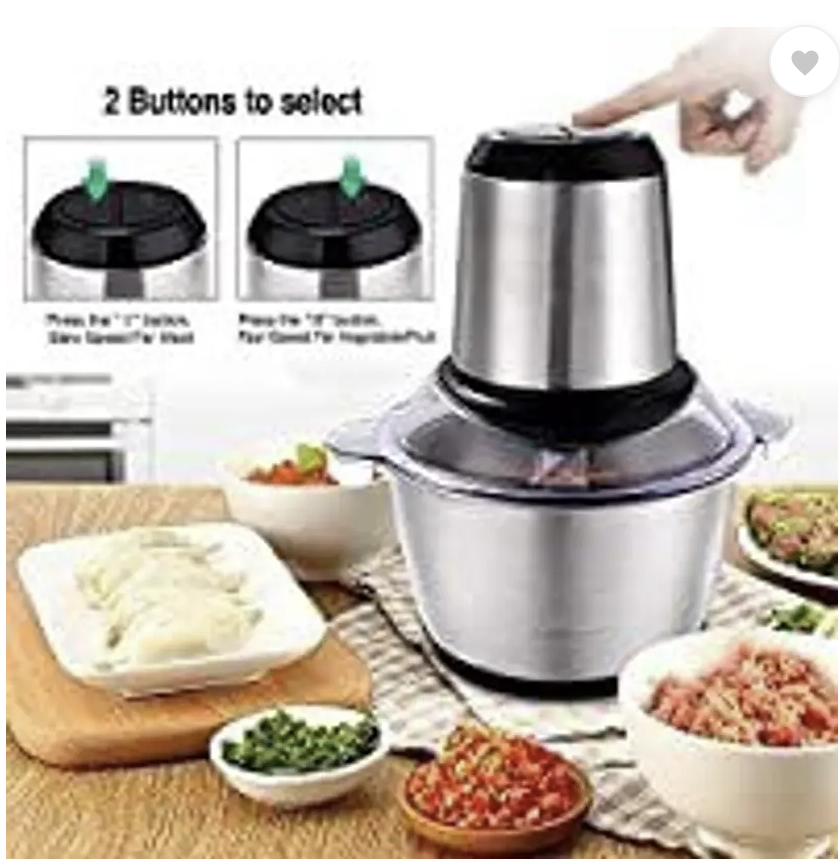 Electric Meat & Vegetable & Fruit Chopper 