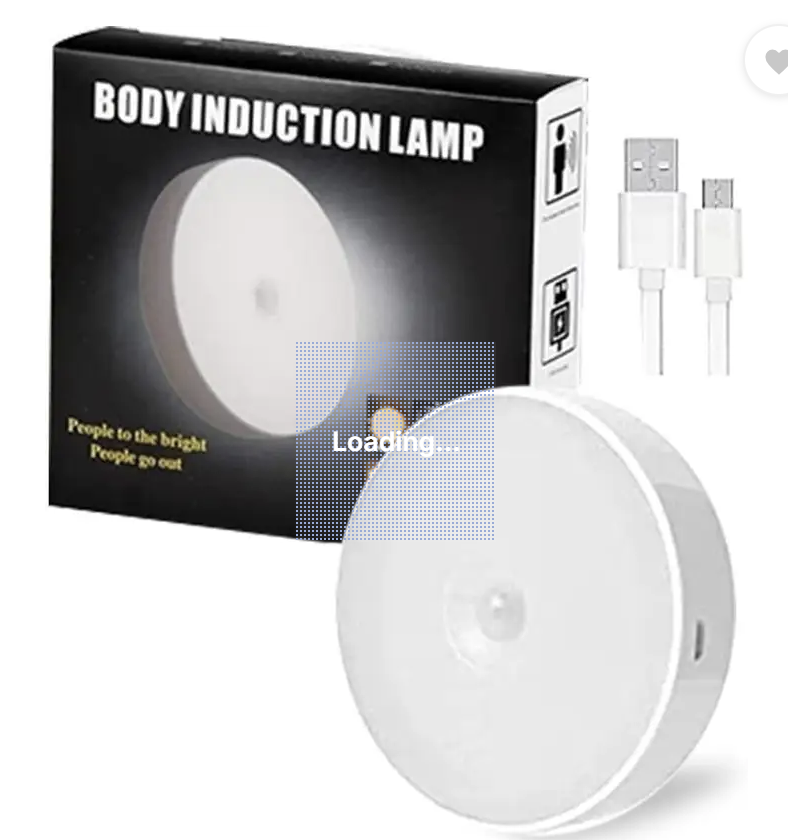 LED Human Body Motion Sensor Light,USB Rechargeable Motion Sensor Light