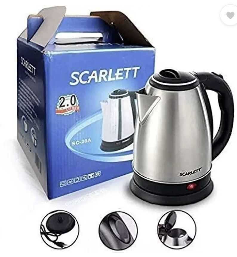 Scarlet Electric Kettle 2 Litre