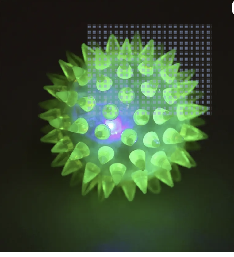 Spike Light up Balls Toys for Kids Led Flashing Bounce Crazy Ball