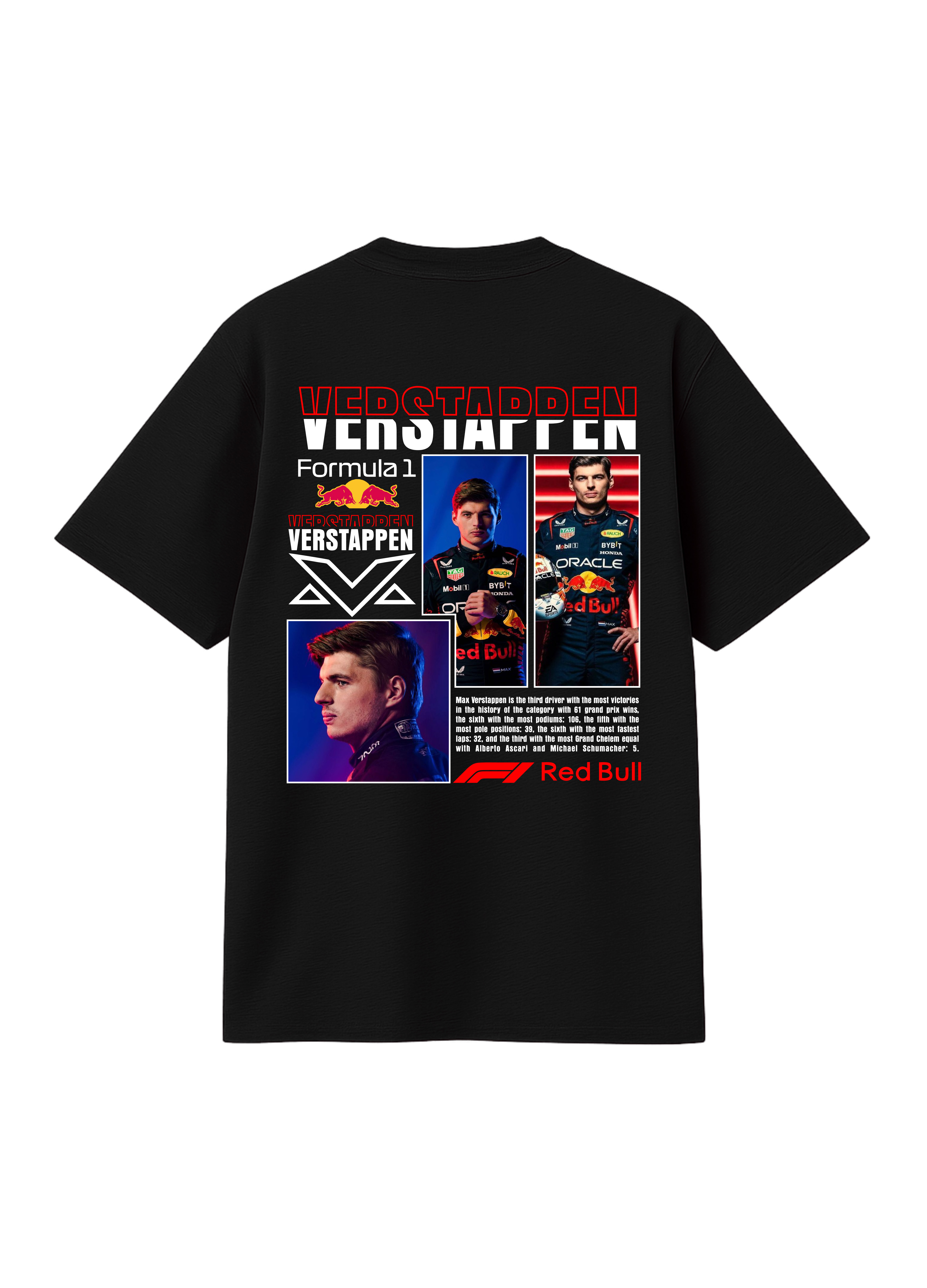 Camiseta Max Verstappen Fórmula 1