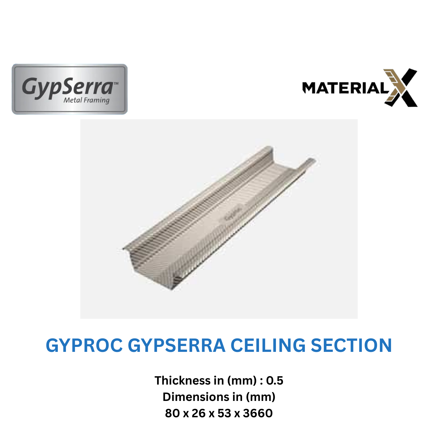 Gyproc GypSerra Ceiling Section