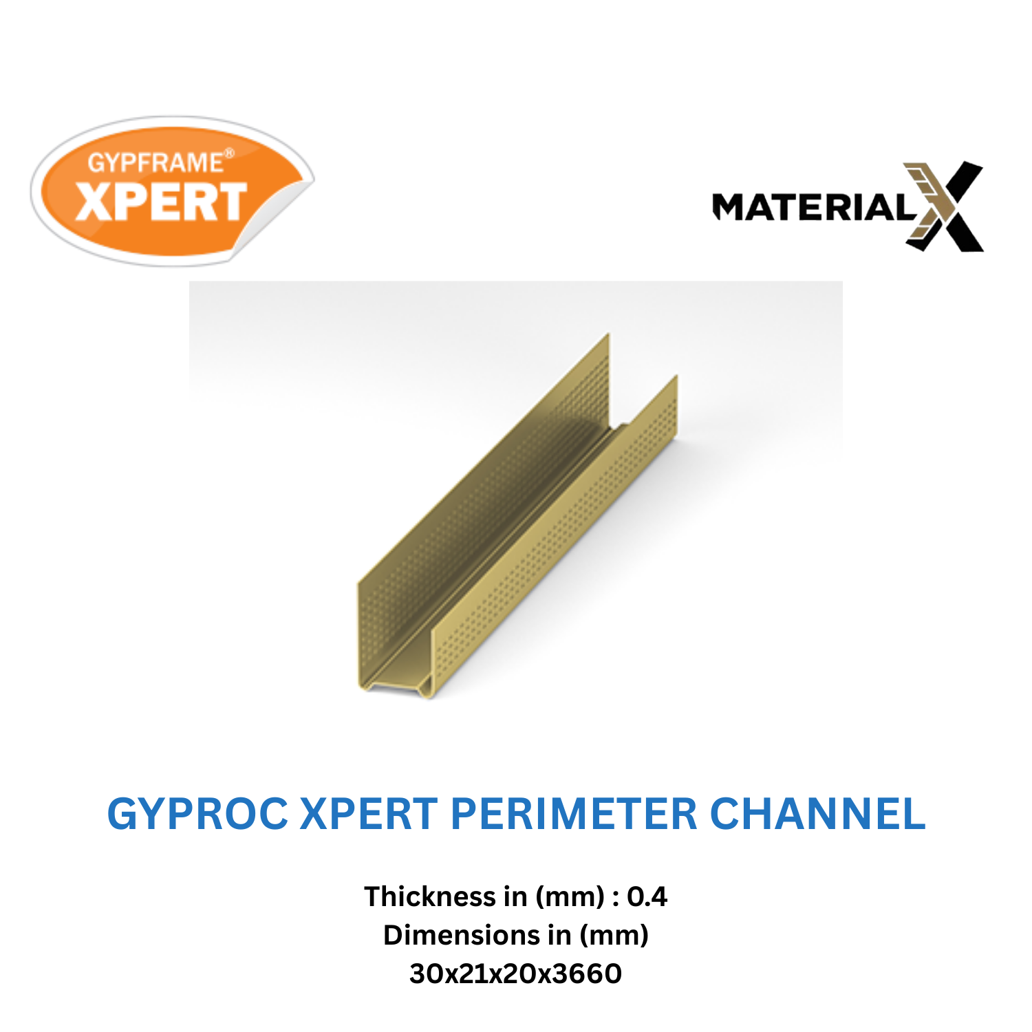 Gyproc Xpert Perimeter Channel