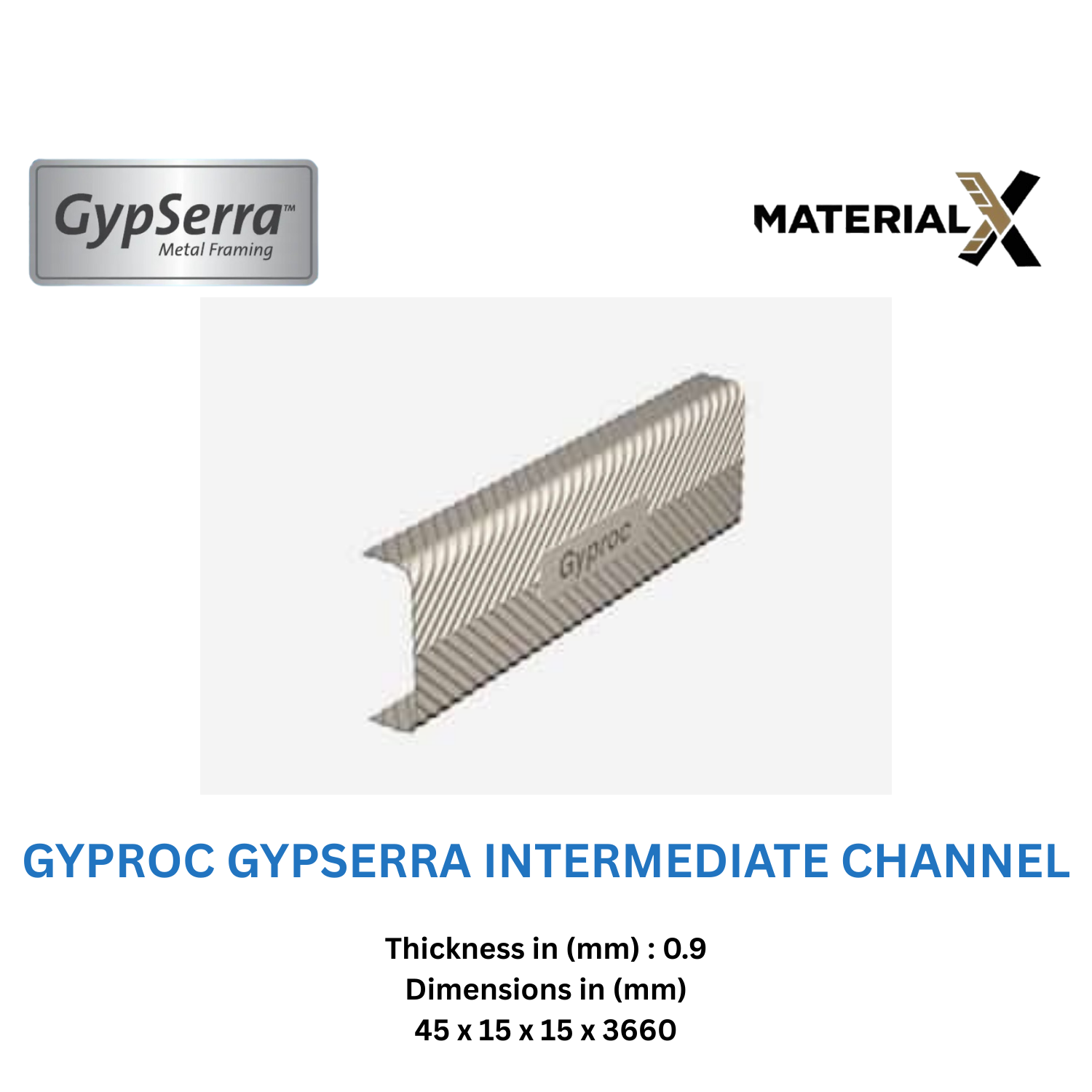 Gyproc Gyserra Intermediate Channel