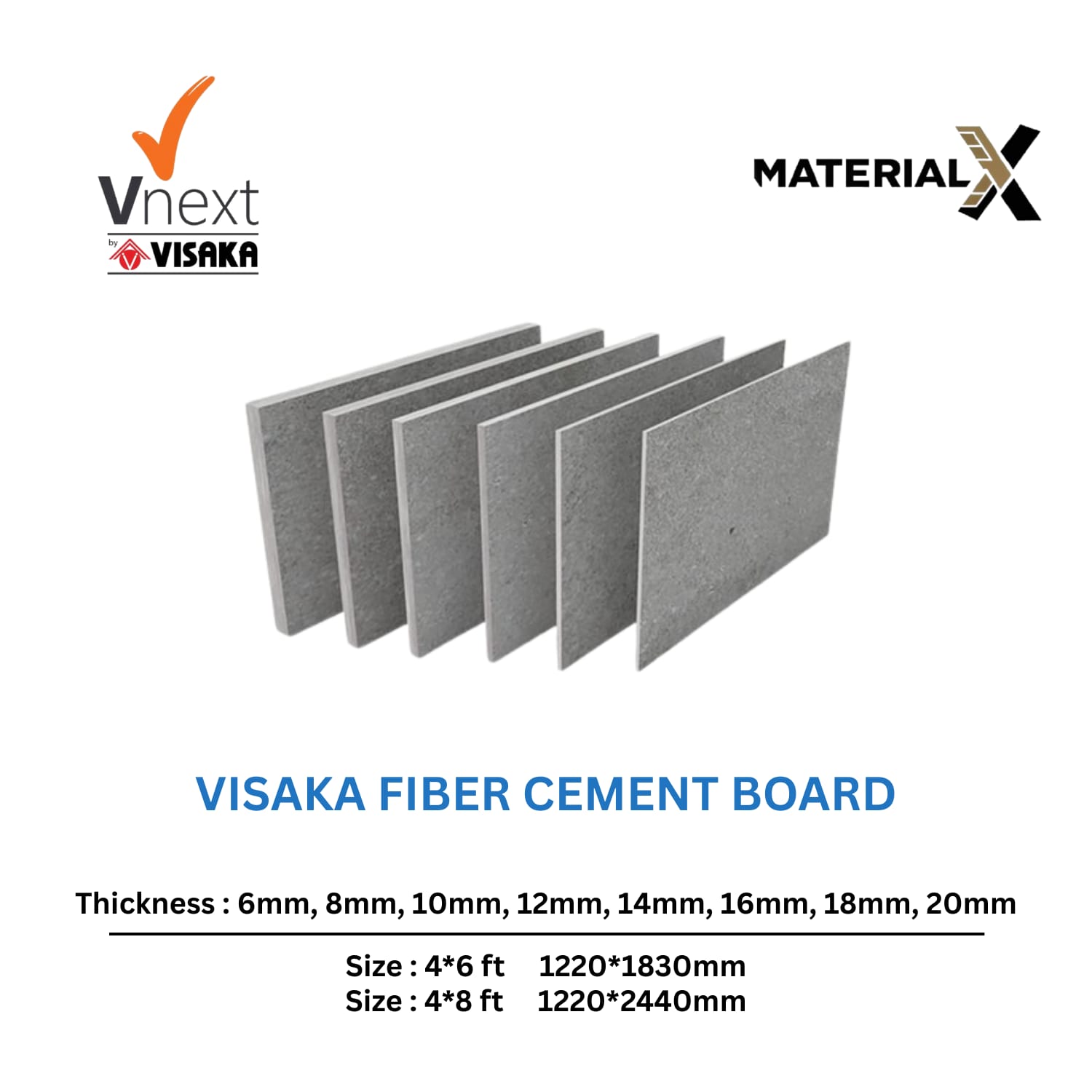 Visaka Fiber Cement Board