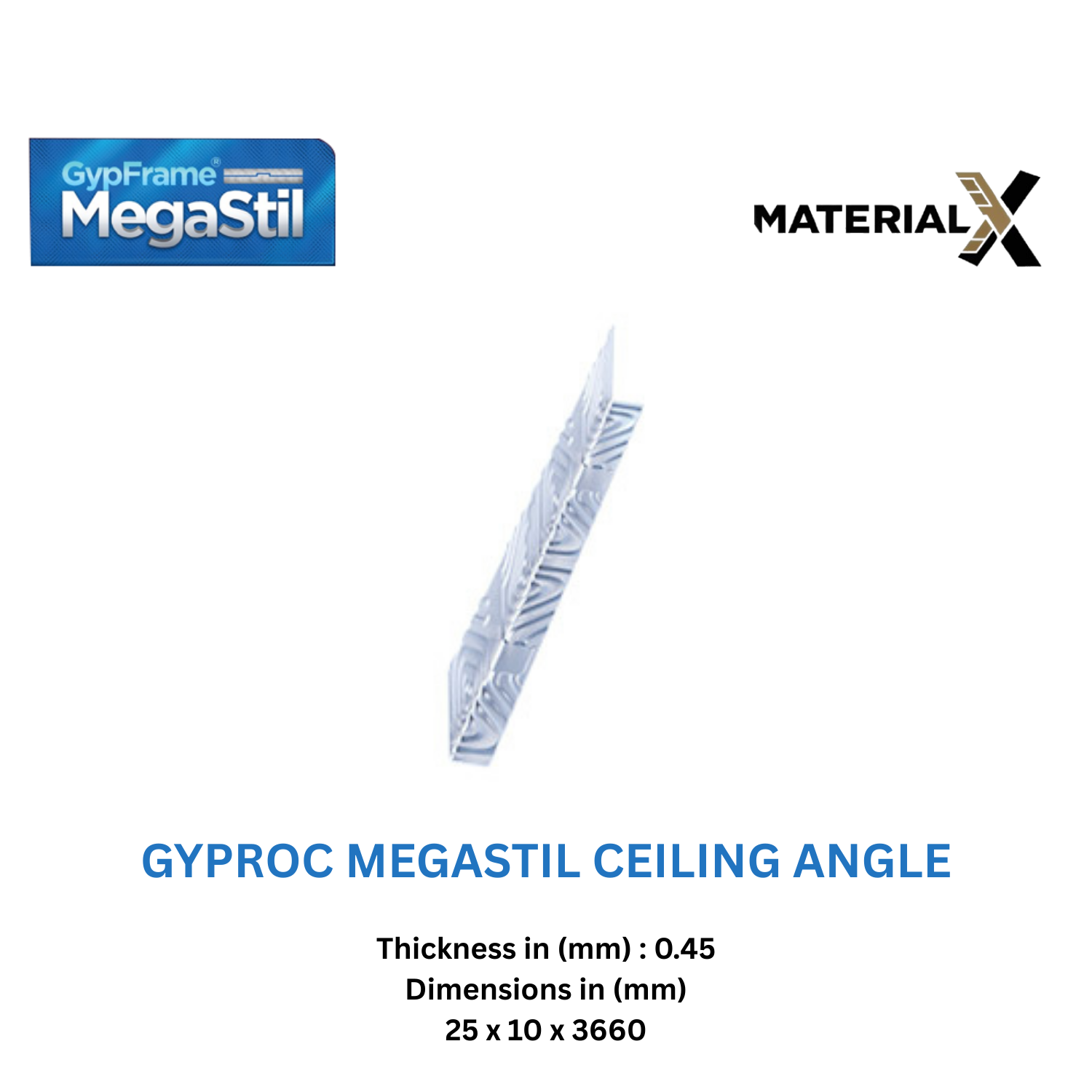 Gyproc Megastil Ceiling Angle