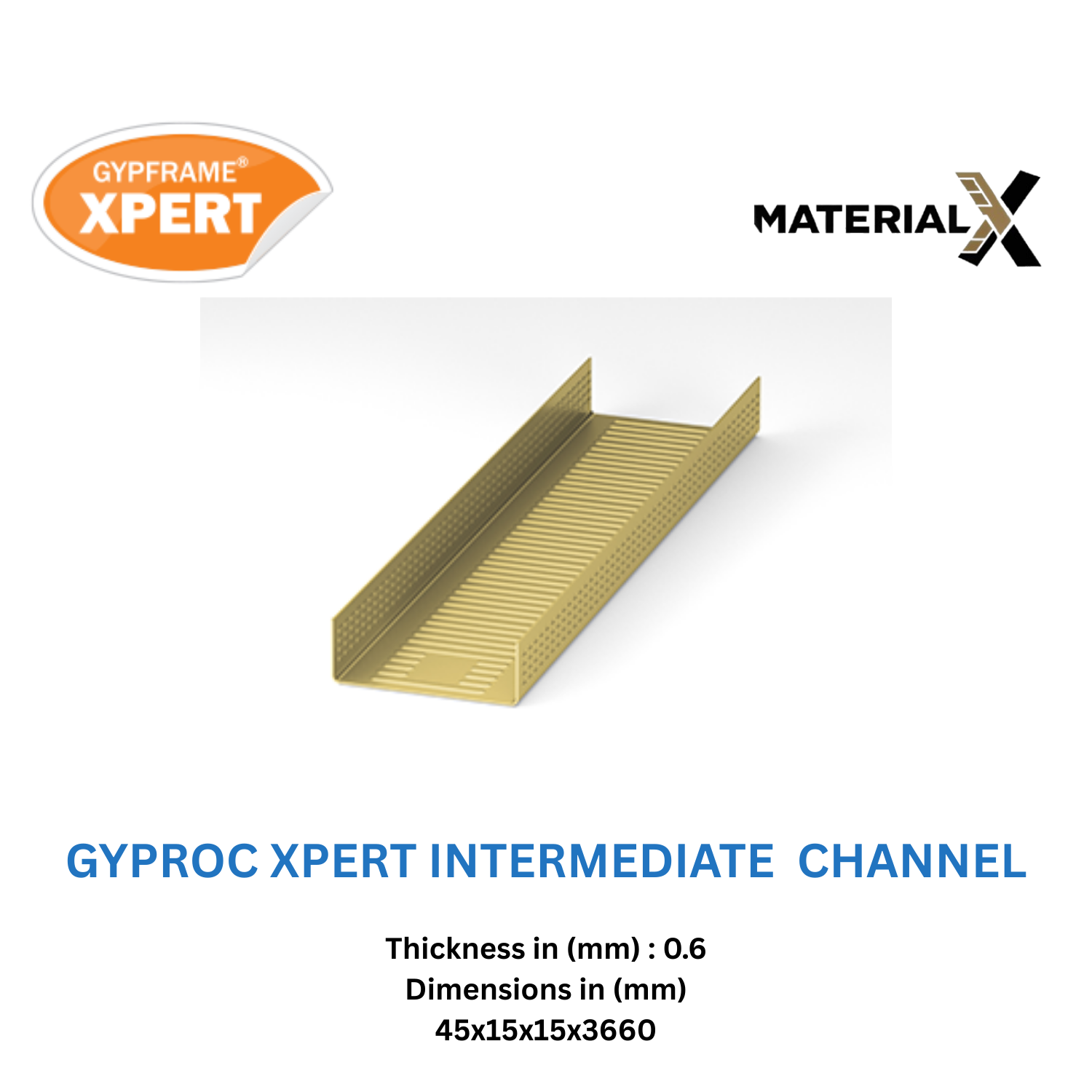 Gyproc Xpert Intermediate Channel