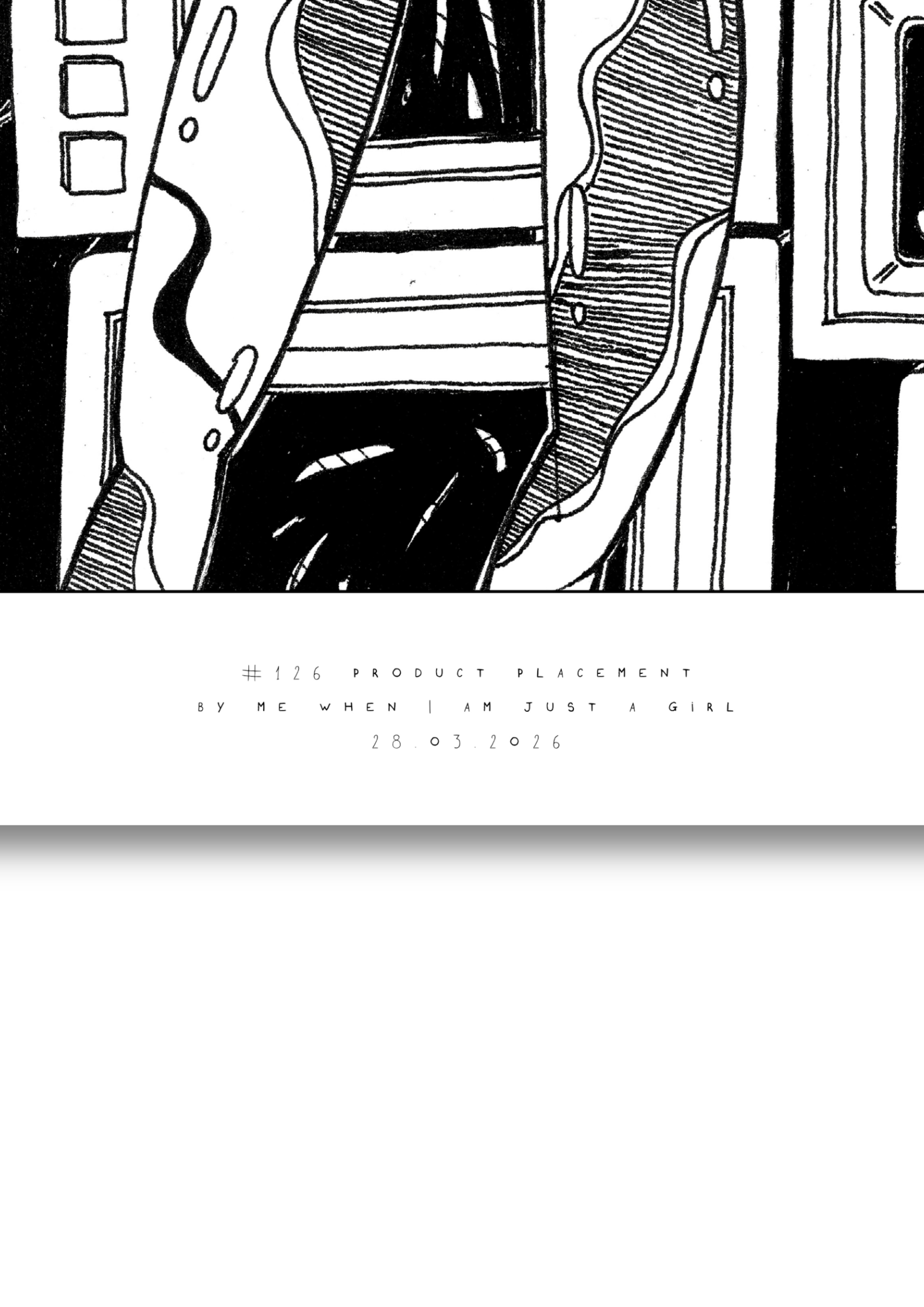 #126 Product placement -  Semi-Glossy Paper Poster