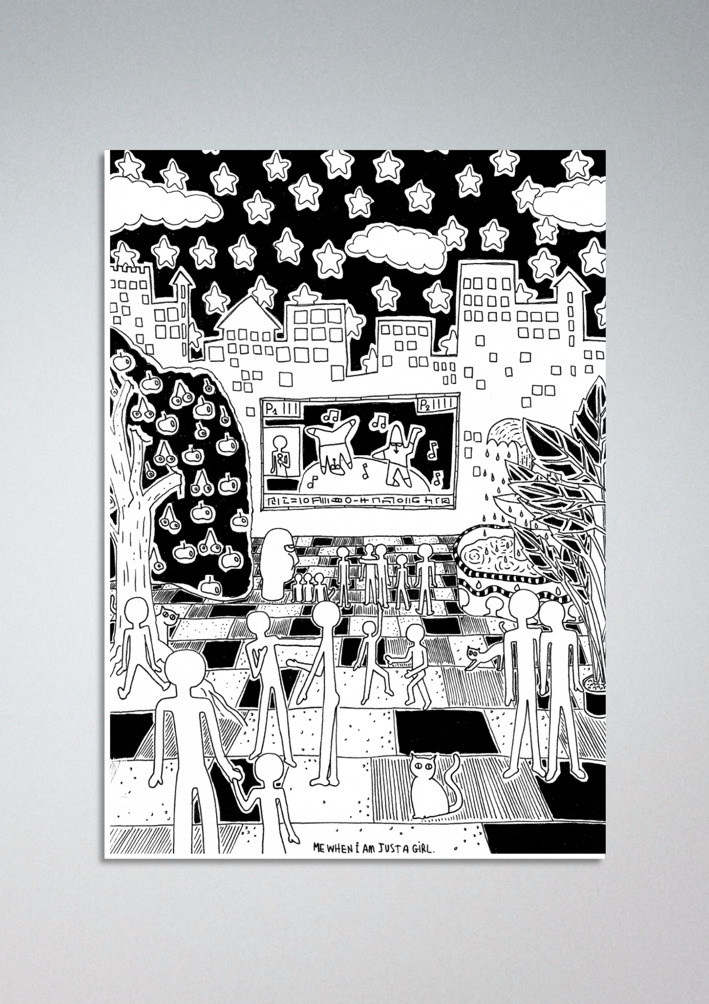 #112 Dance battle - Gilcèe Print