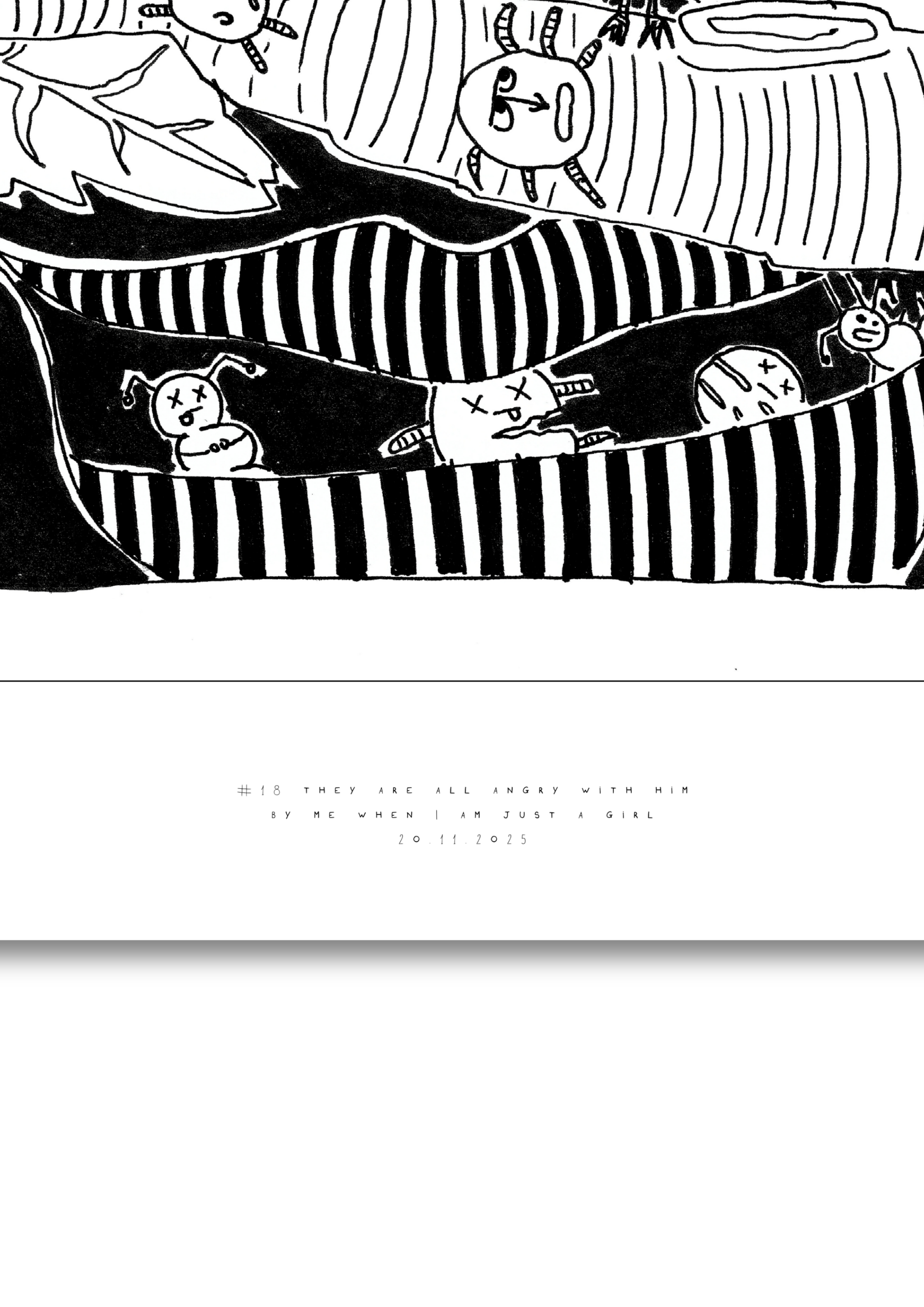 #18 They are all angry with him  - Semi-Glossy Paper Poster