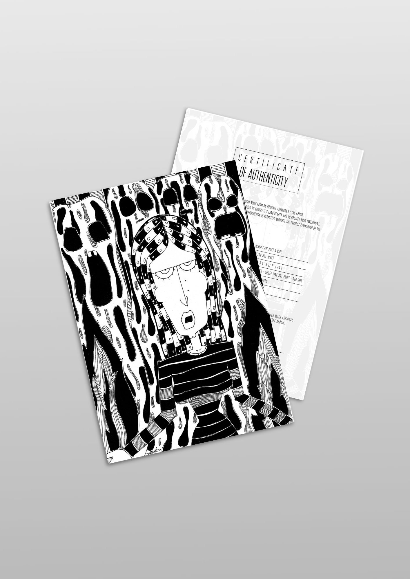 #102 But why? - Gilcèe Print