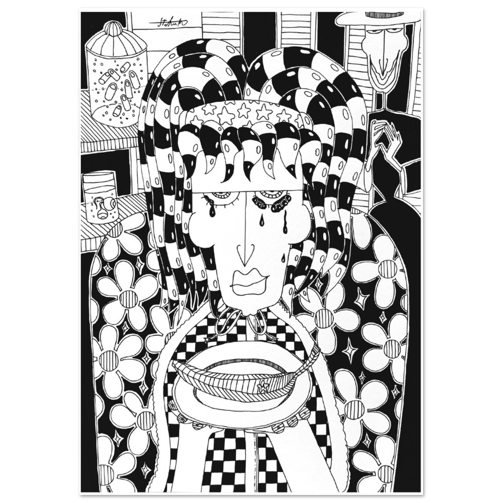 #61 The evil one - Premium Matte Paper Poster