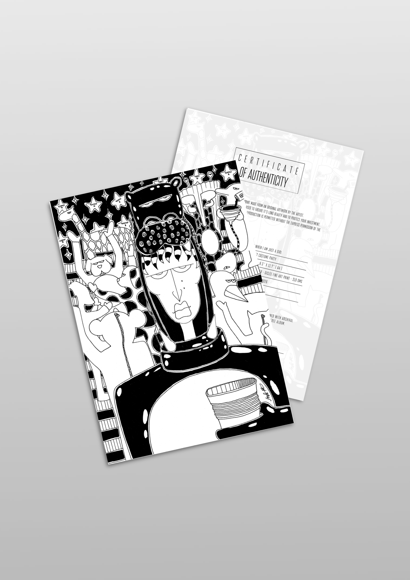 #57 The costume party - Gilcèe Print