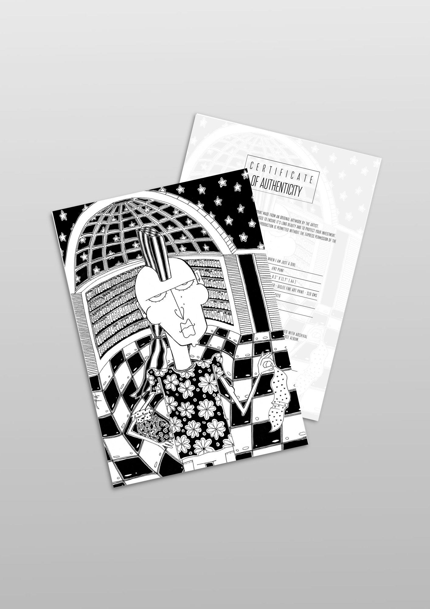 #82 Punk - Gilcèe Print