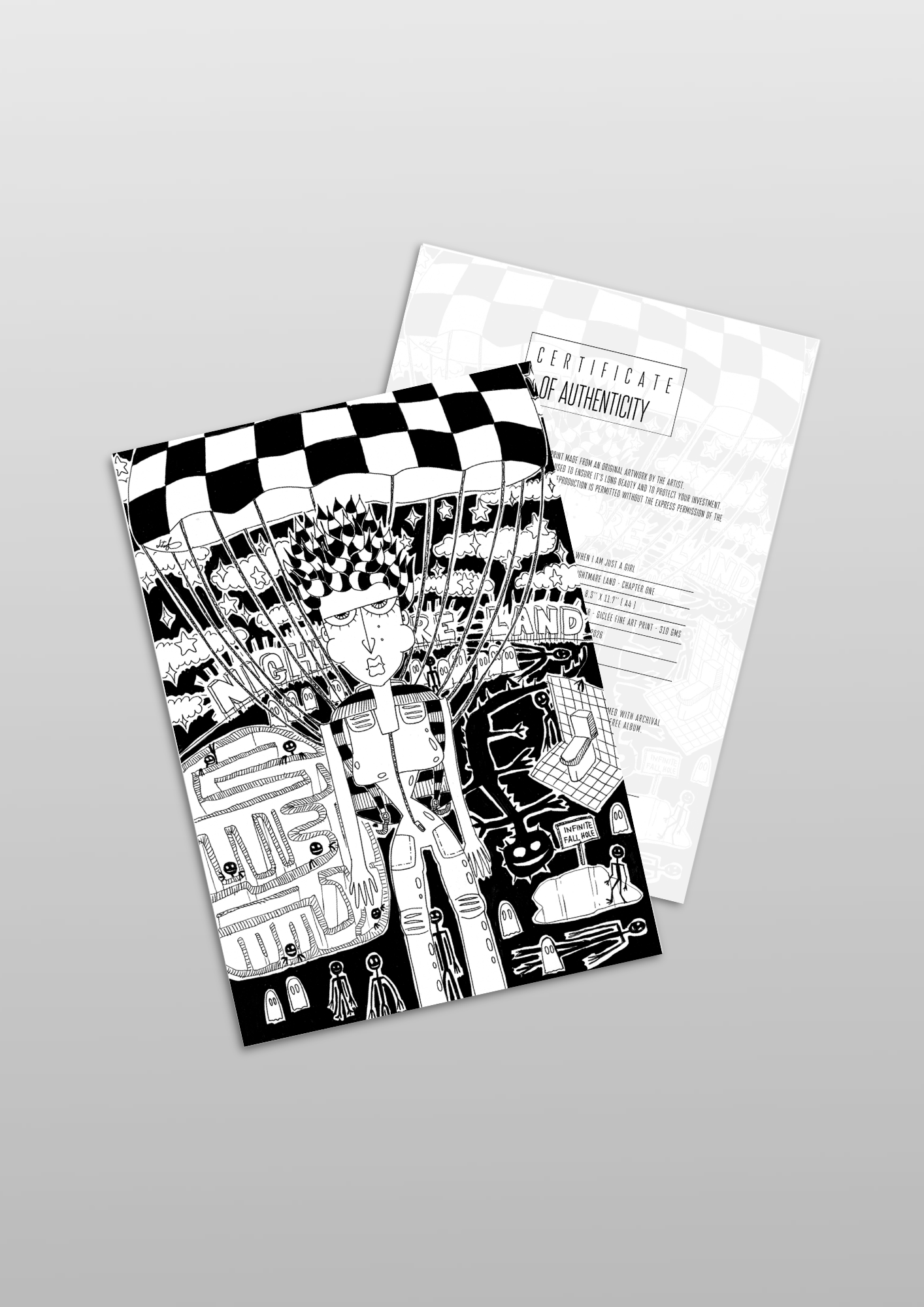 #53 Mission nightmare land - chapter one - Gilcèe Print