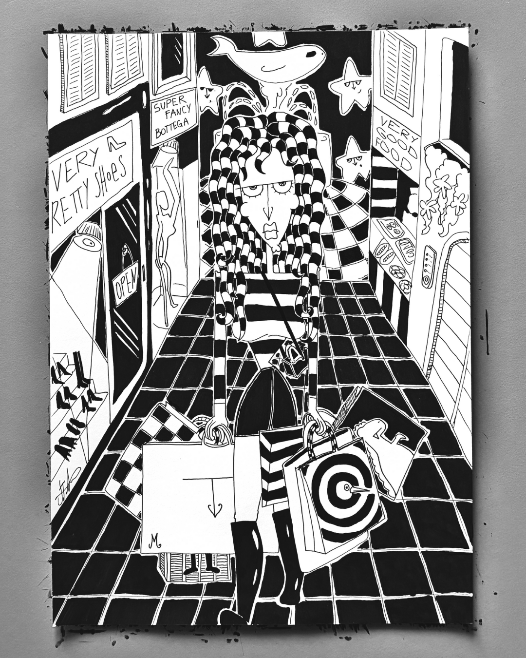 #33 Shopping at the super fancy street