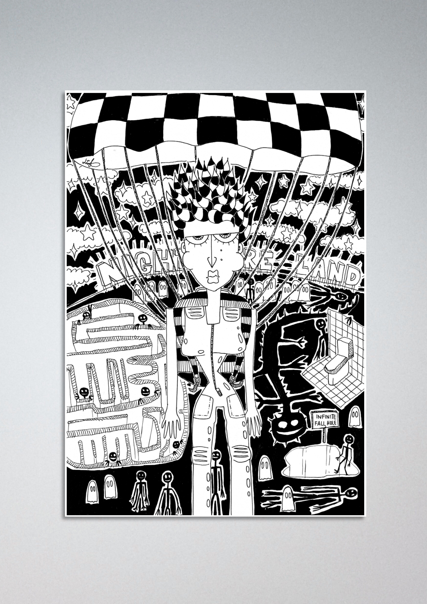 #53 Mission nightmare land - chapter one - Gilcèe Print