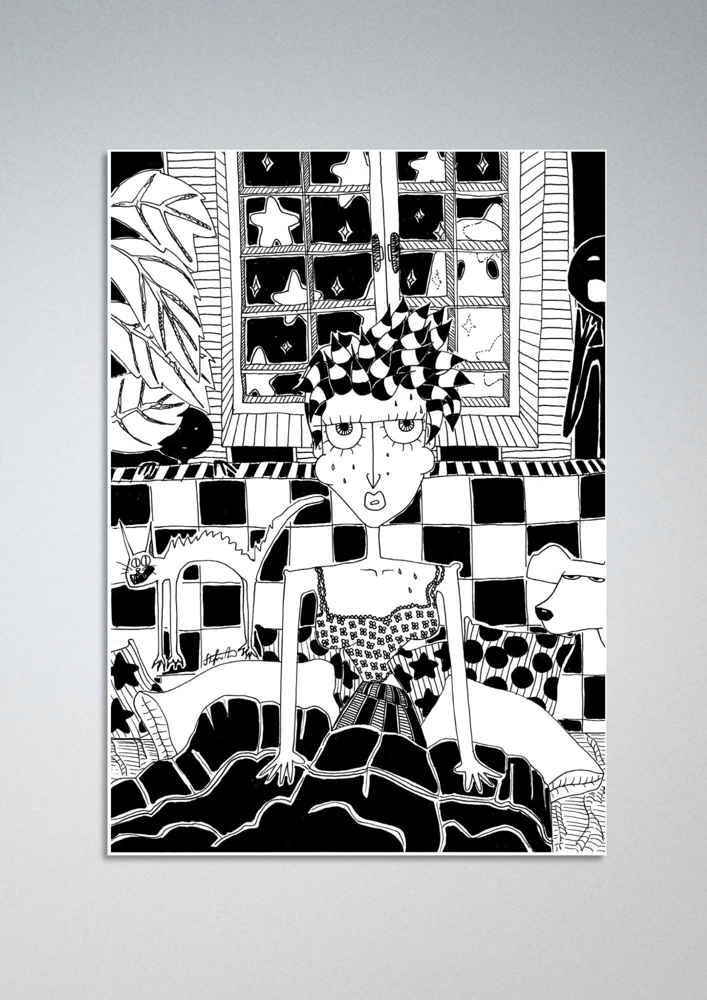 #55 Mission nightmare land - it was all a nightmare - Gilcèe Print