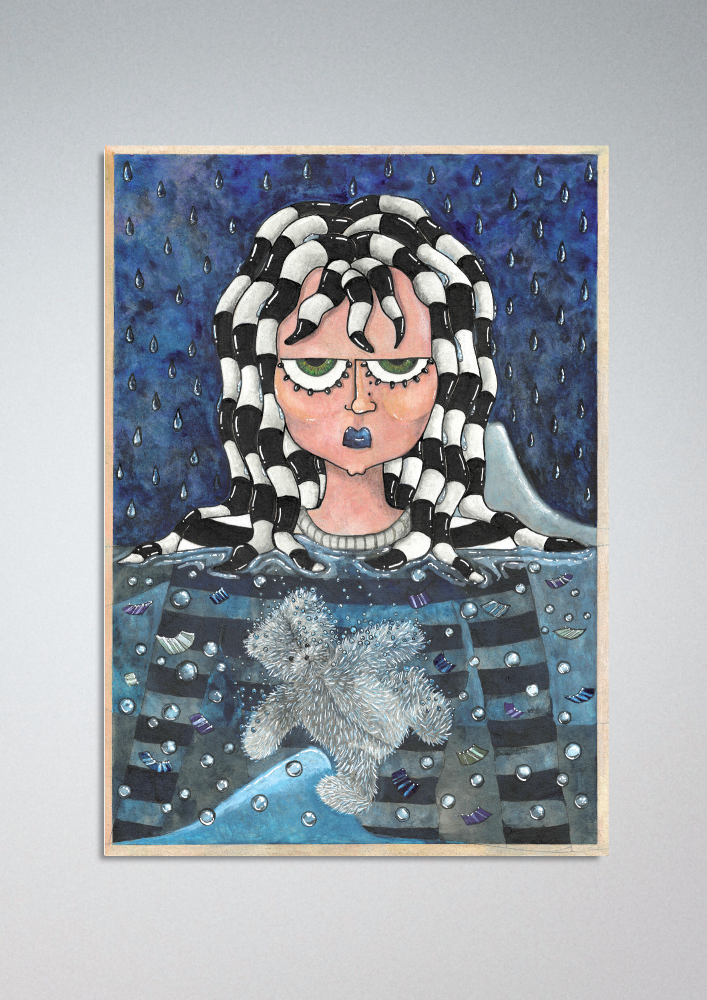 #166 Rainy days - Giclèe Print