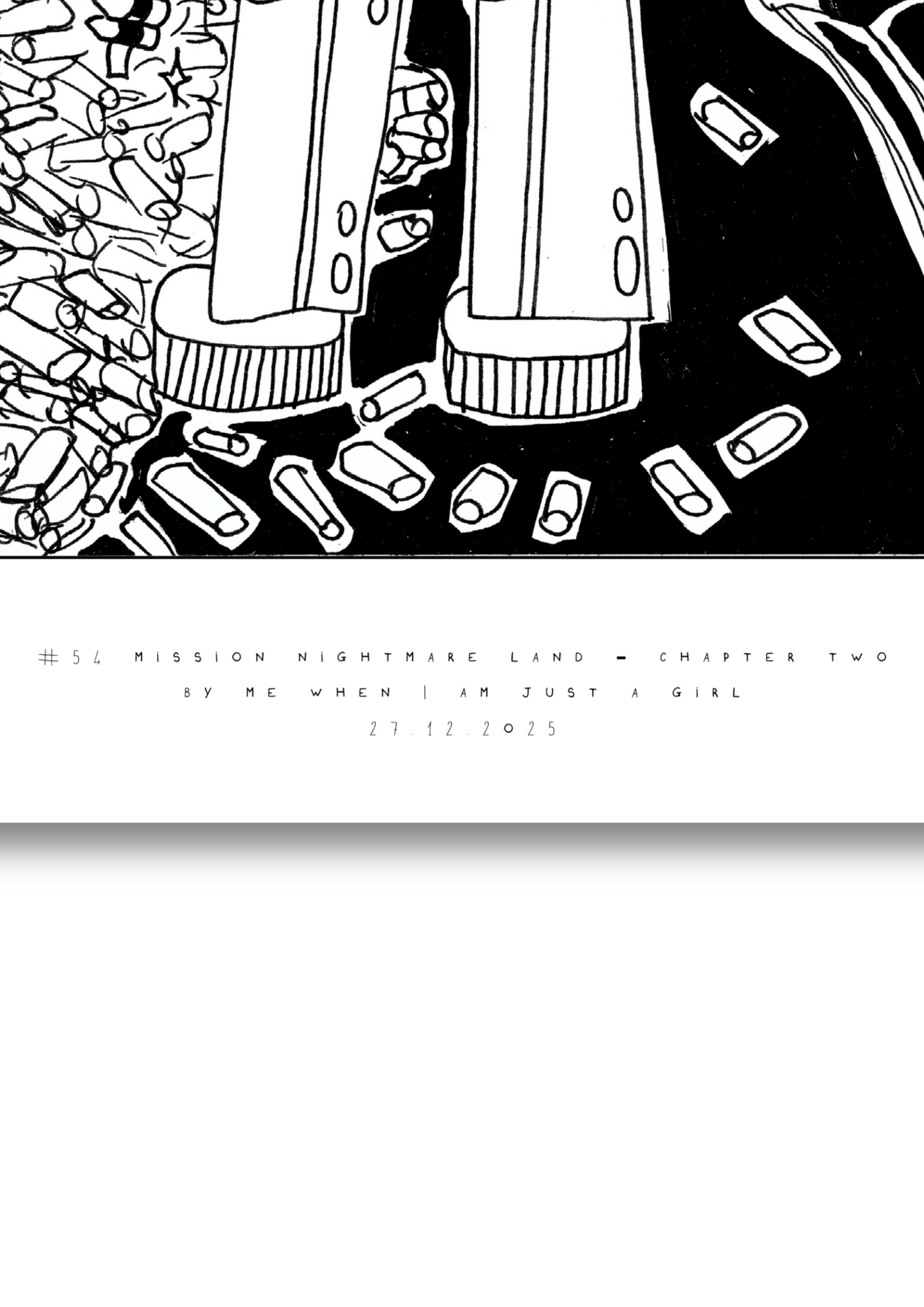 #54 Mission nightmare land - chapter two - Semi-Glossy Paper Poster