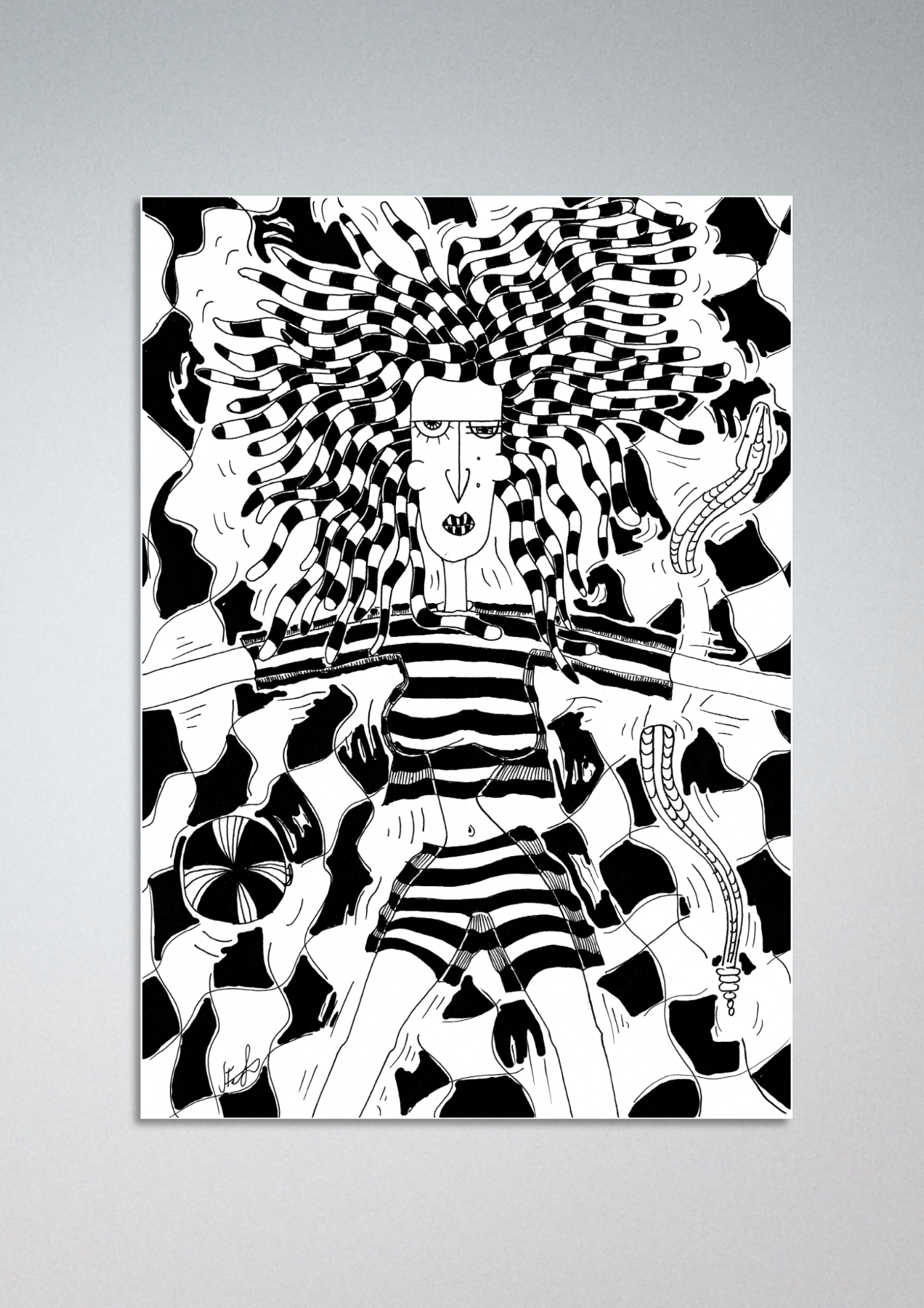 #27 Floating is a state of mind - Gilcèe Print