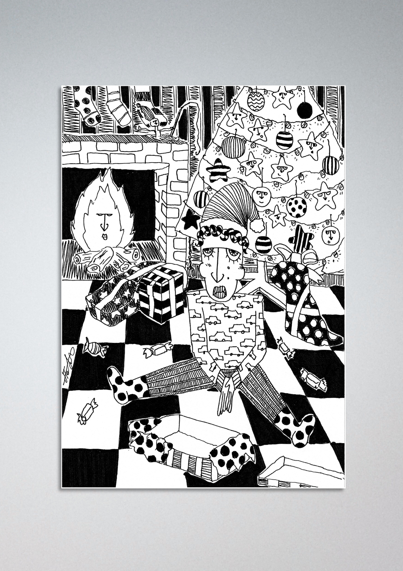 #21 The christmas one - Gilcèe Print