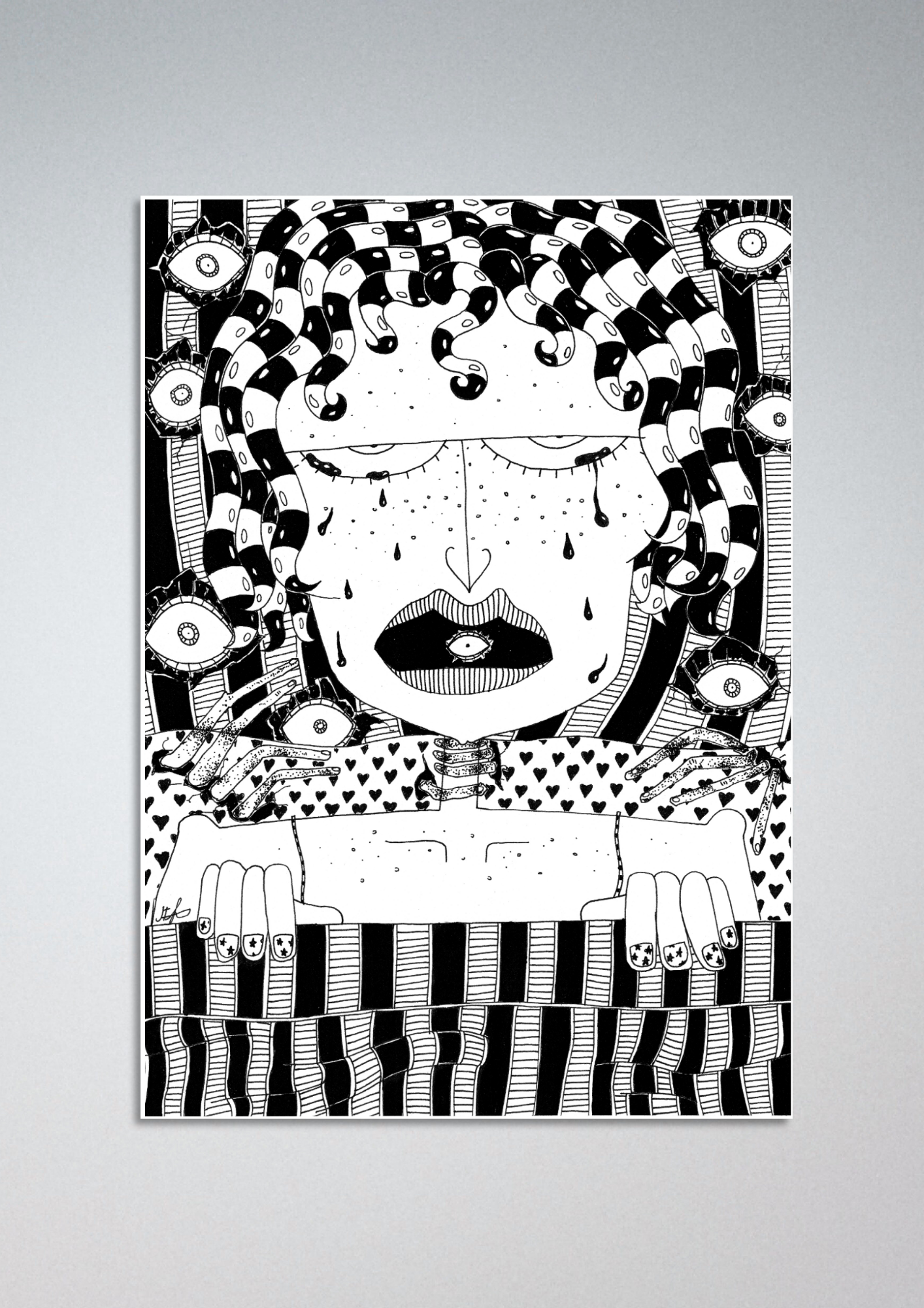 #87 Sleep paralysis - Gilcèe Print