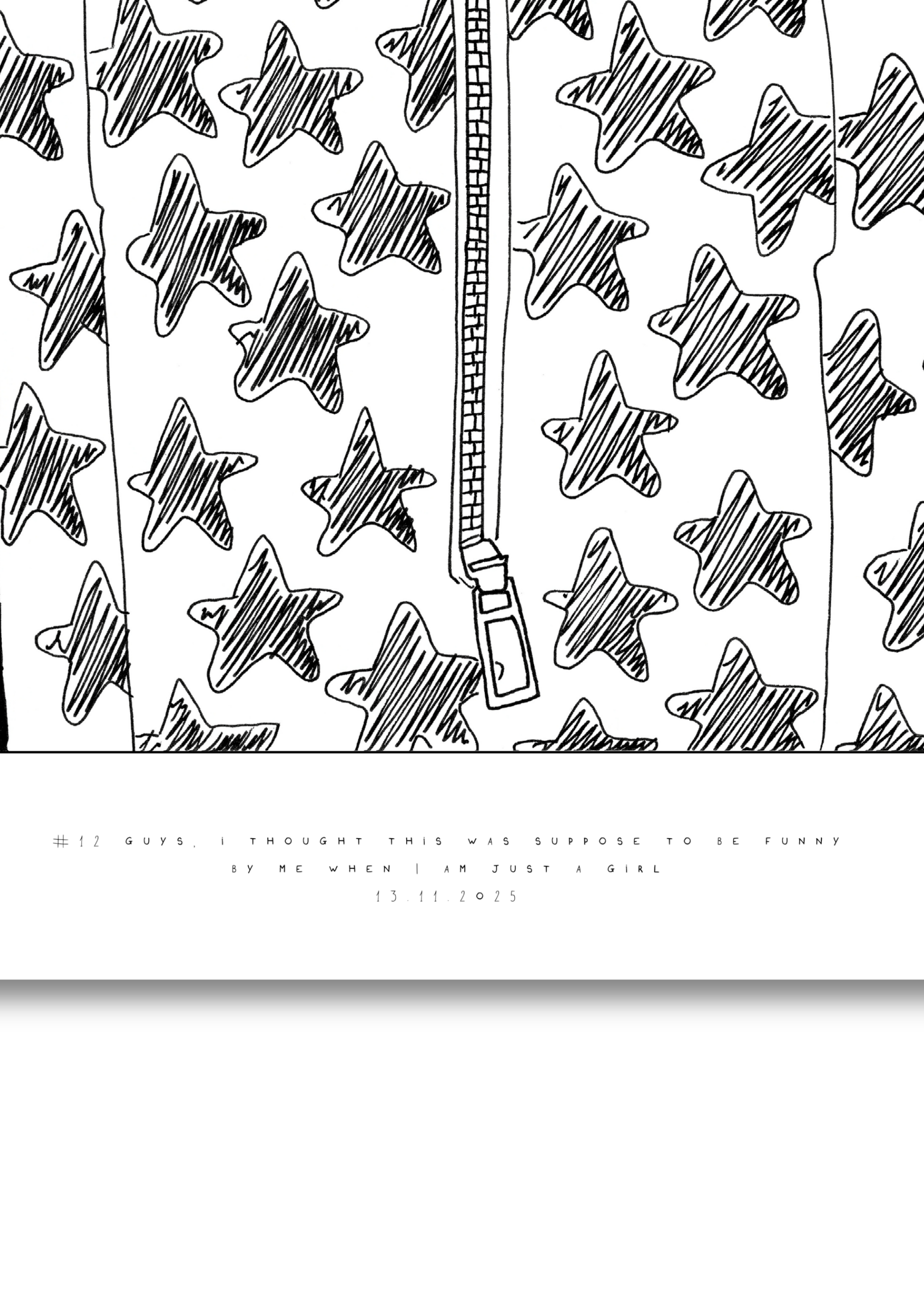 #12 Guys, I thought this was suppose to be funny  - Semi-Glossy Paper Poster