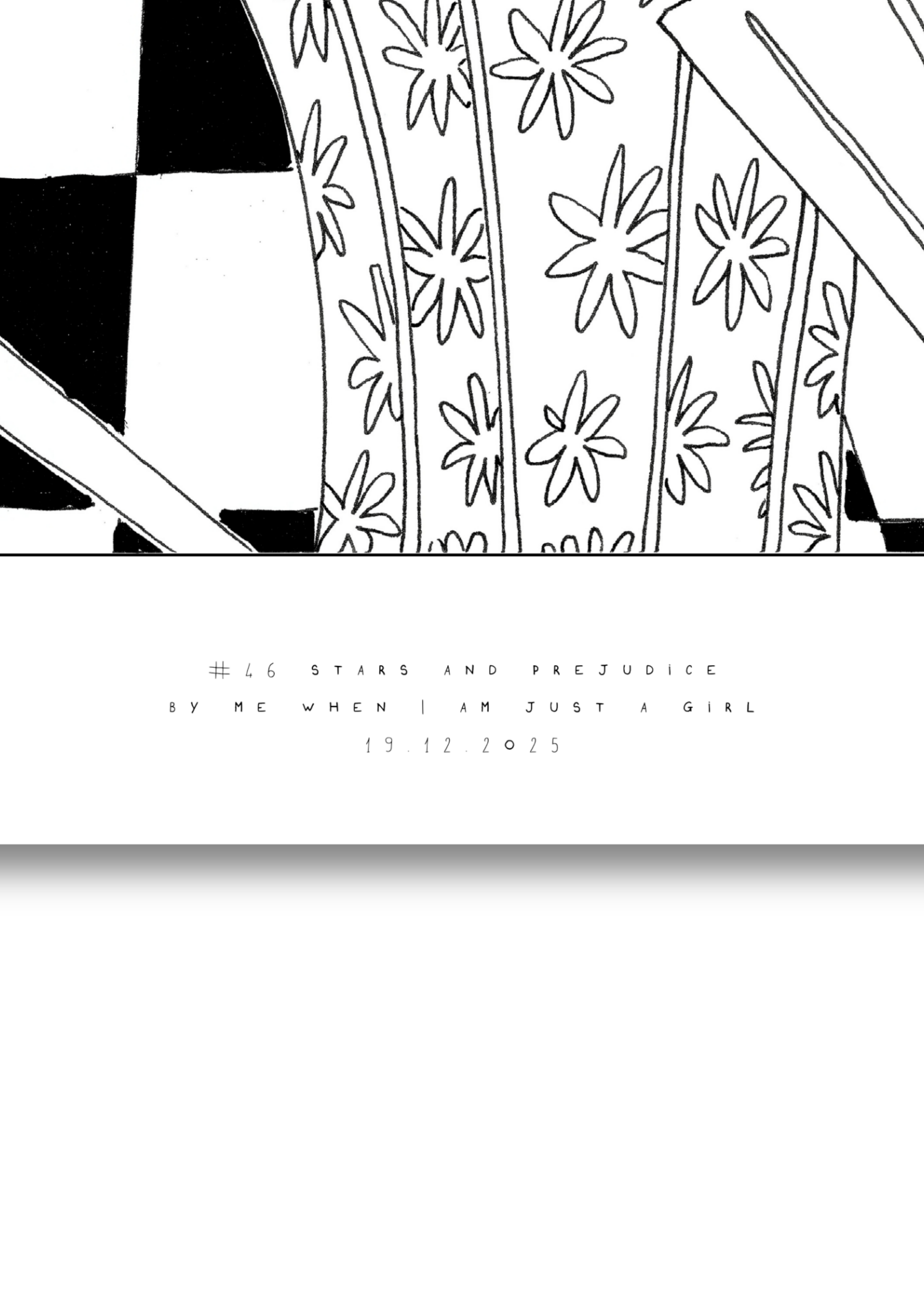 #46 Stars and prejudice - Semi-Glossy Paper Poster