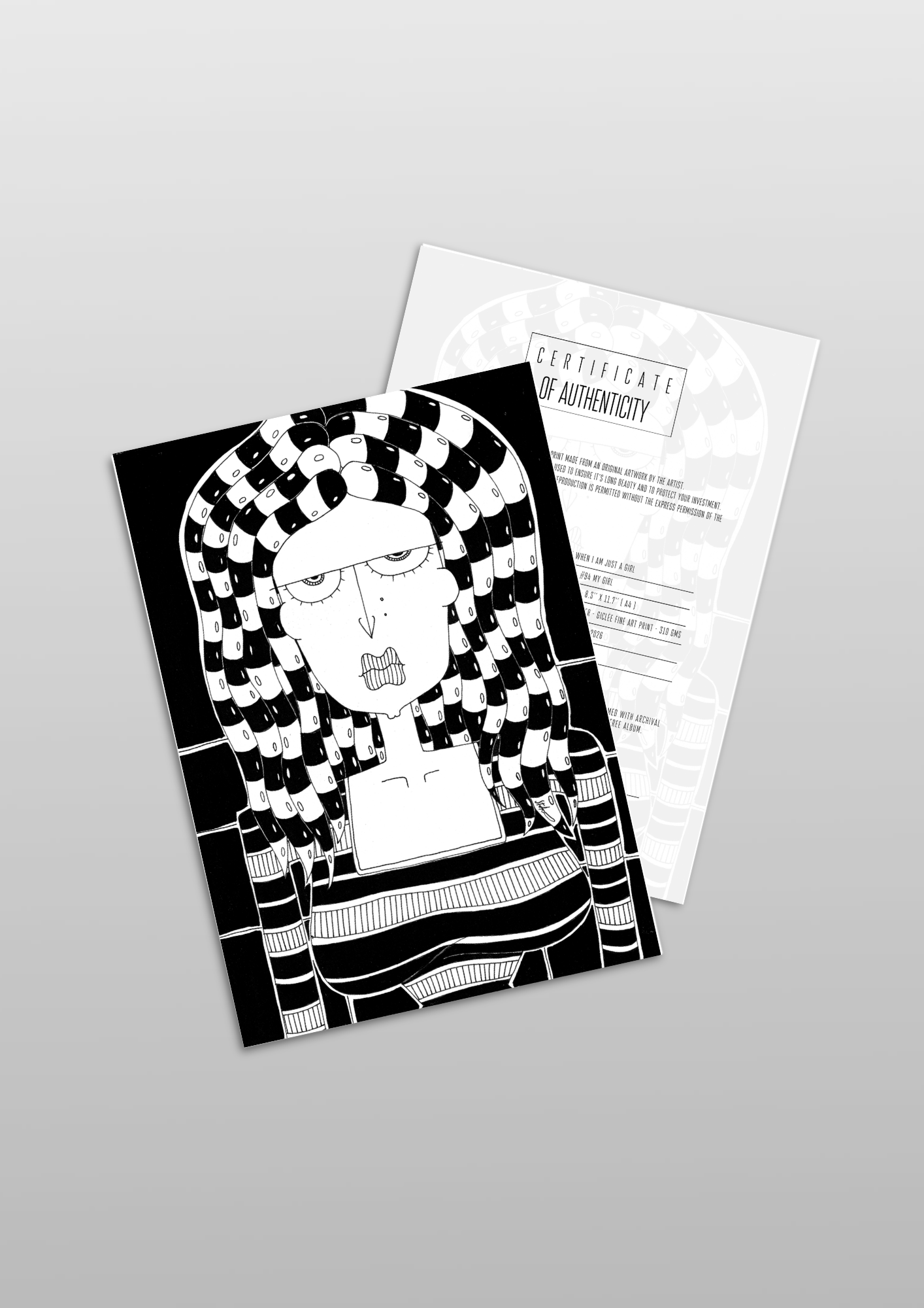 #94 My girl - Gilcèe Print