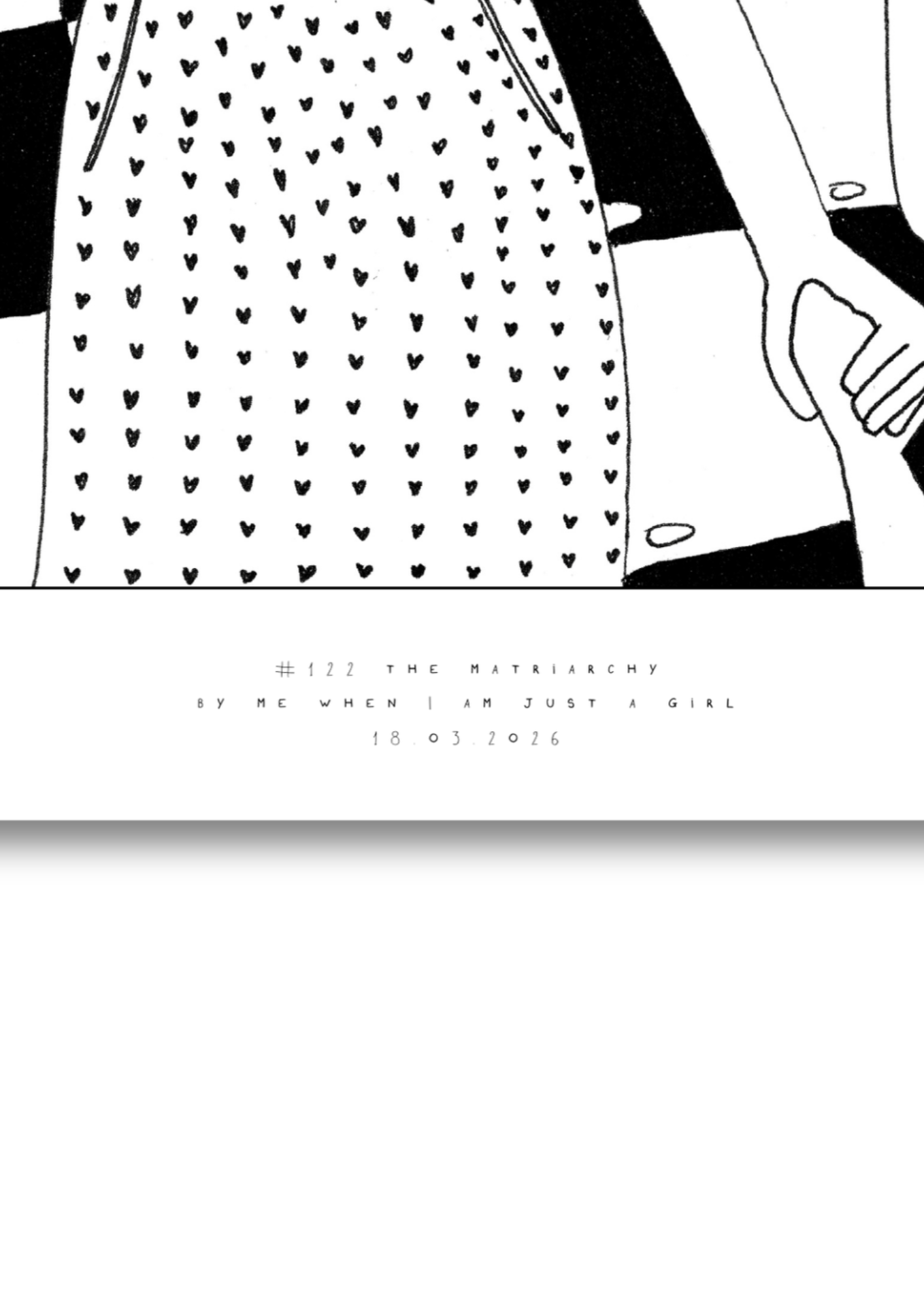 #122 The matriarchy -  Semi-Glossy Paper Poster